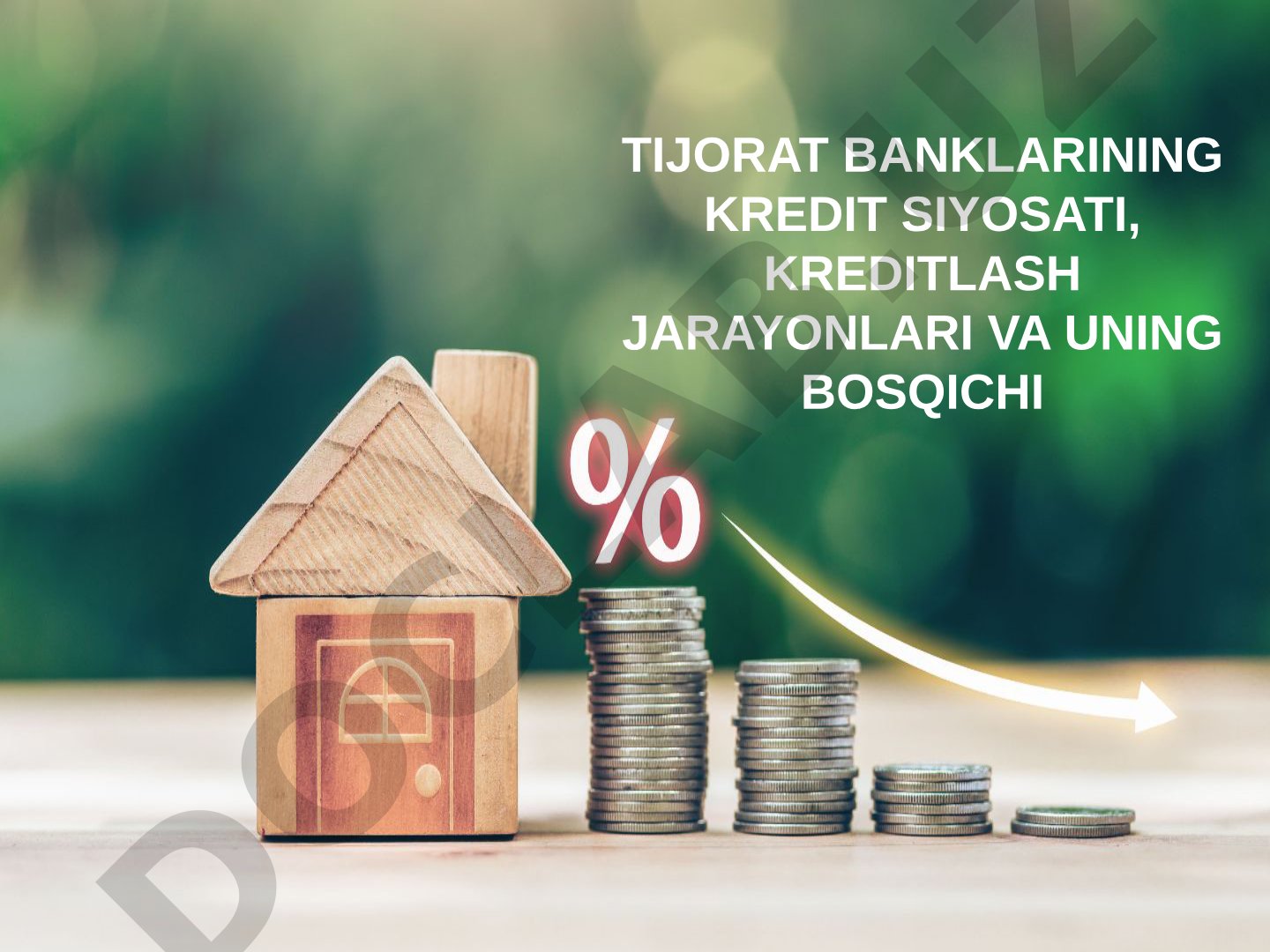Tijorat banklarining kredit siyosati, kreditlash jarayonlari va uning bosqichi
