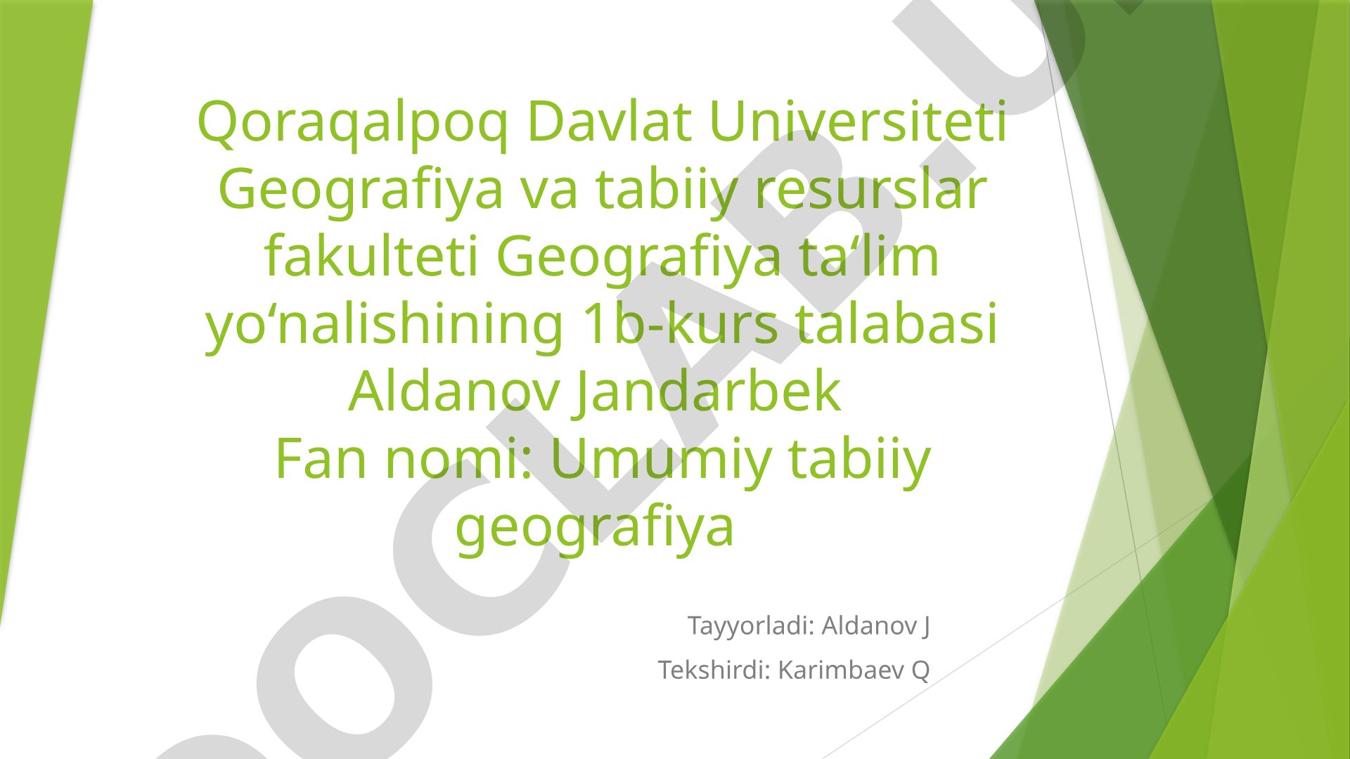 Shamollar va ularning geografik ishi