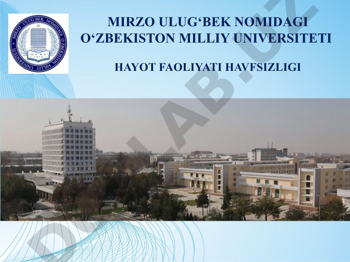 Ergonomika va psixologik asoslar orqali faoliyat xavfsizligini ta'minlash