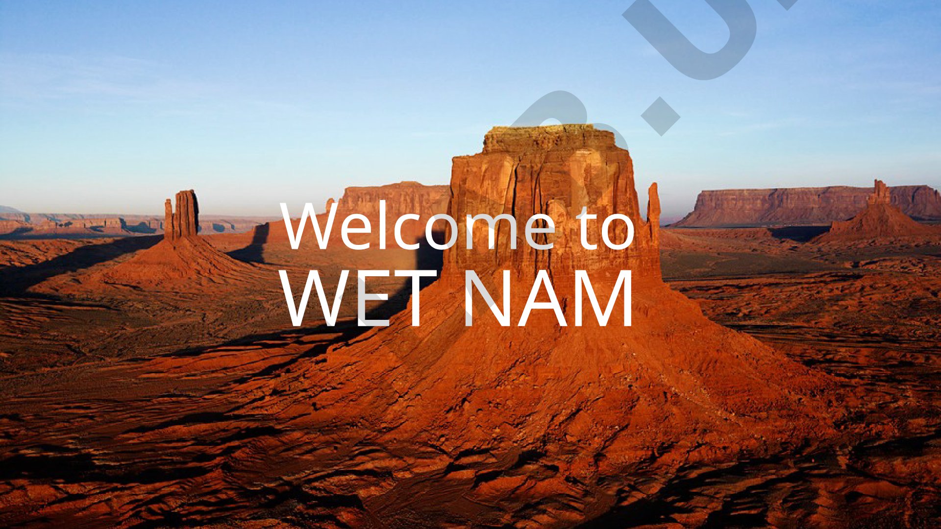 Welcome to WET NAM