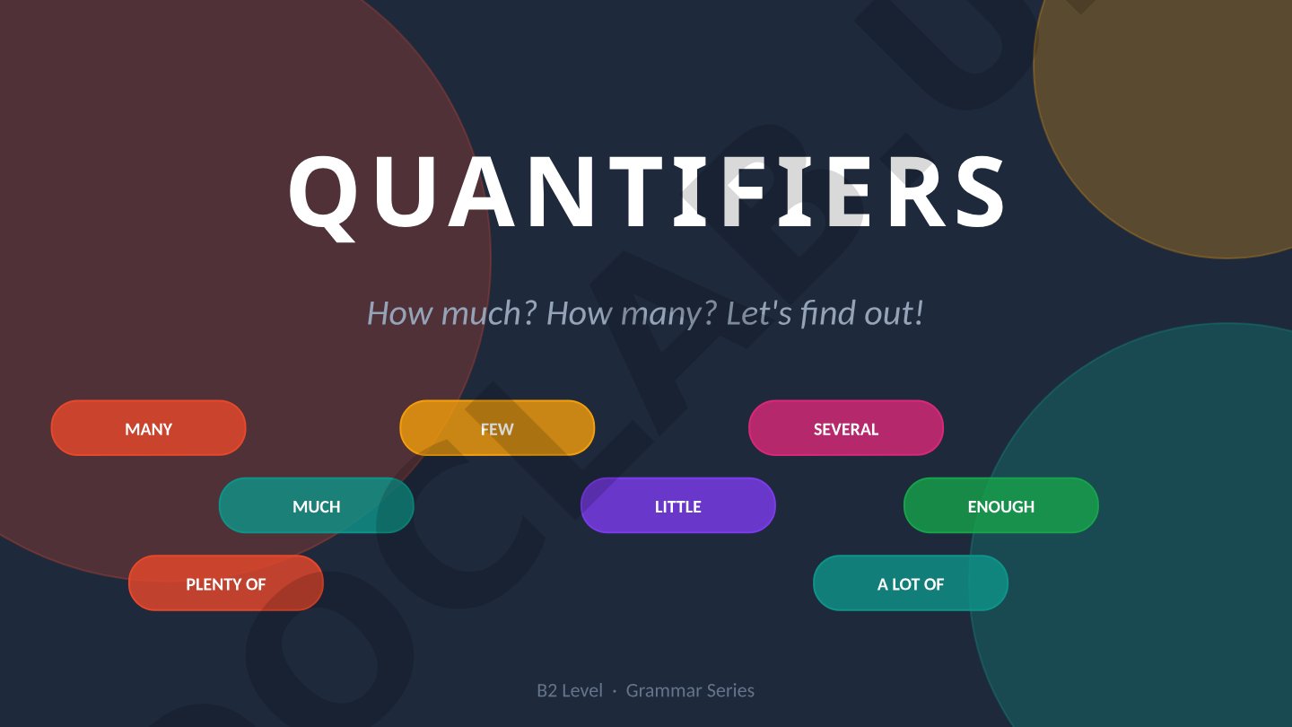 Quantifiers