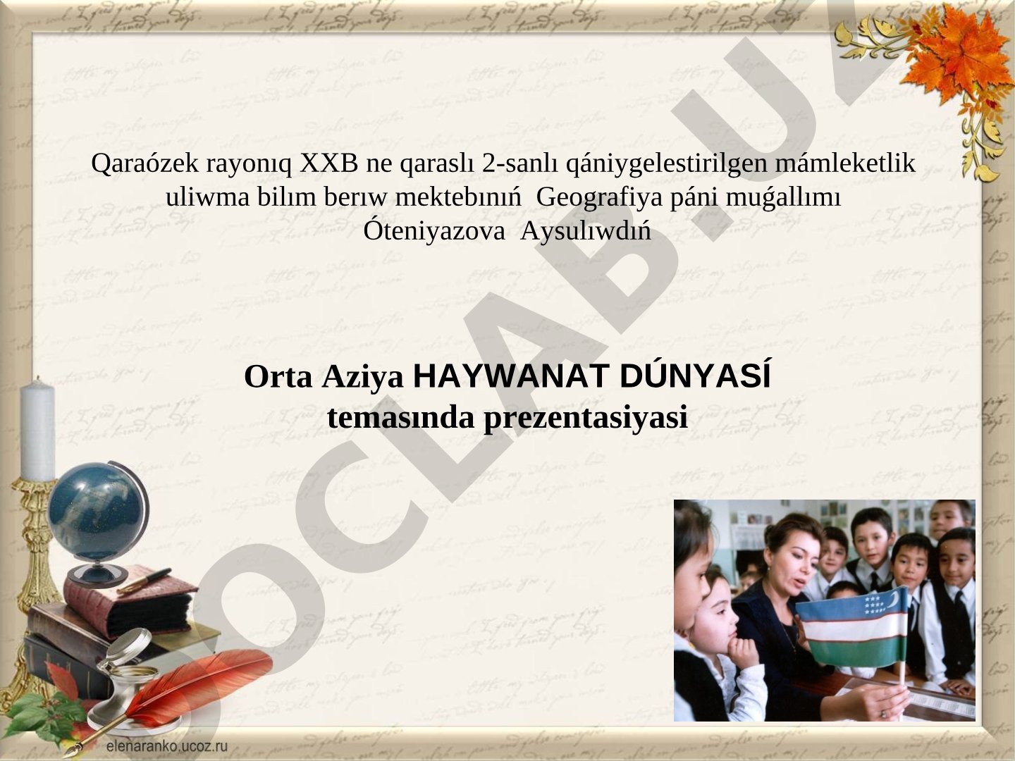 Orta Aziya haywanat dünyası