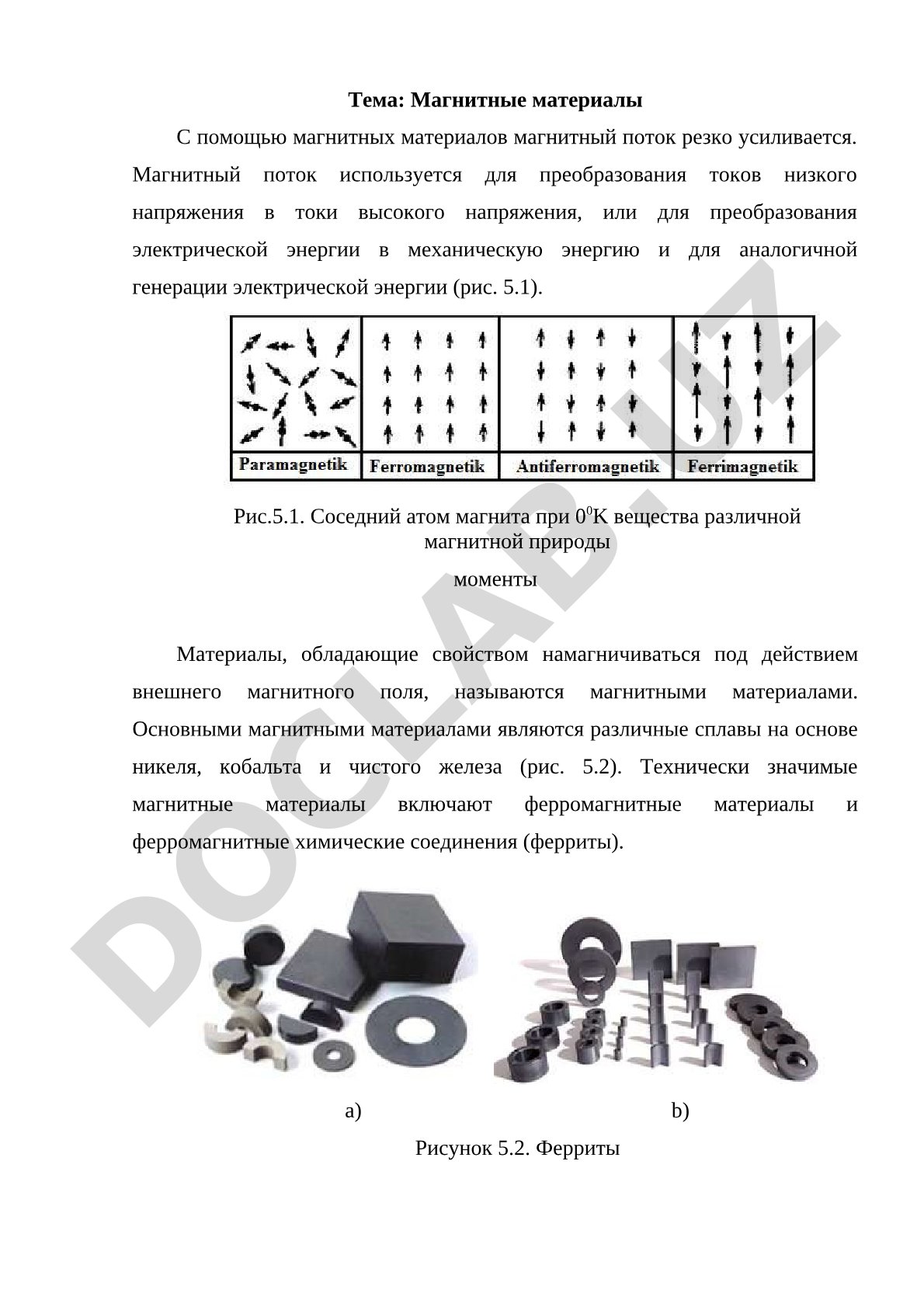 Магнитные материалы