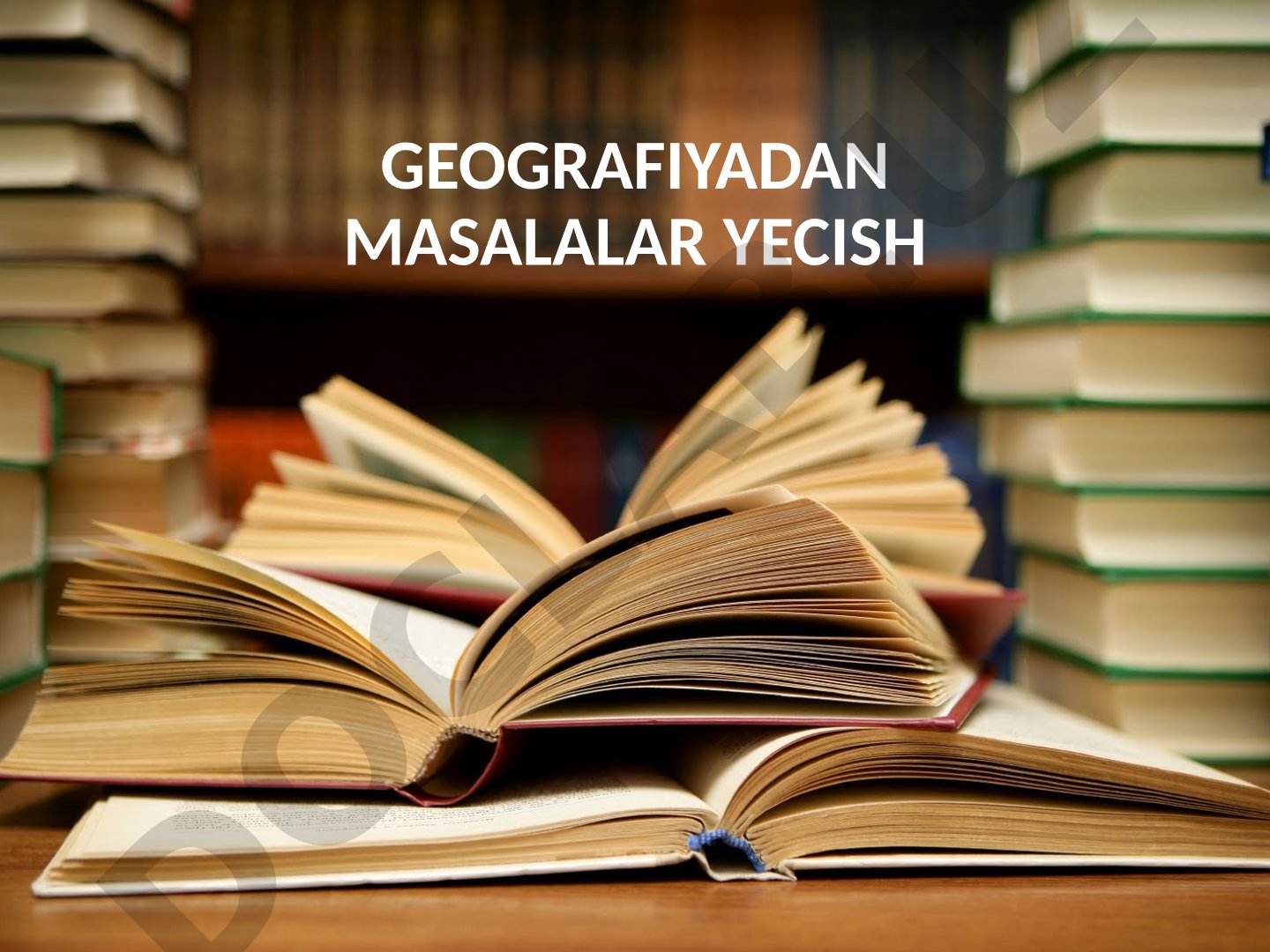 Geografiyadan havo harorati pasayishiga oid masalalar yechish