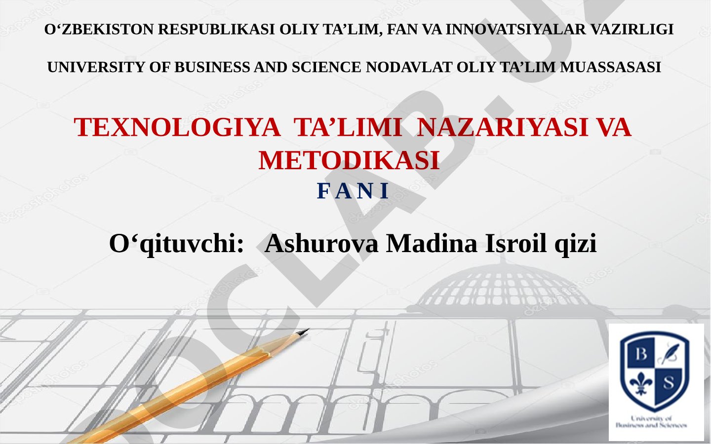 Turli xil materiallardan amaliy darslarni tashkil etish