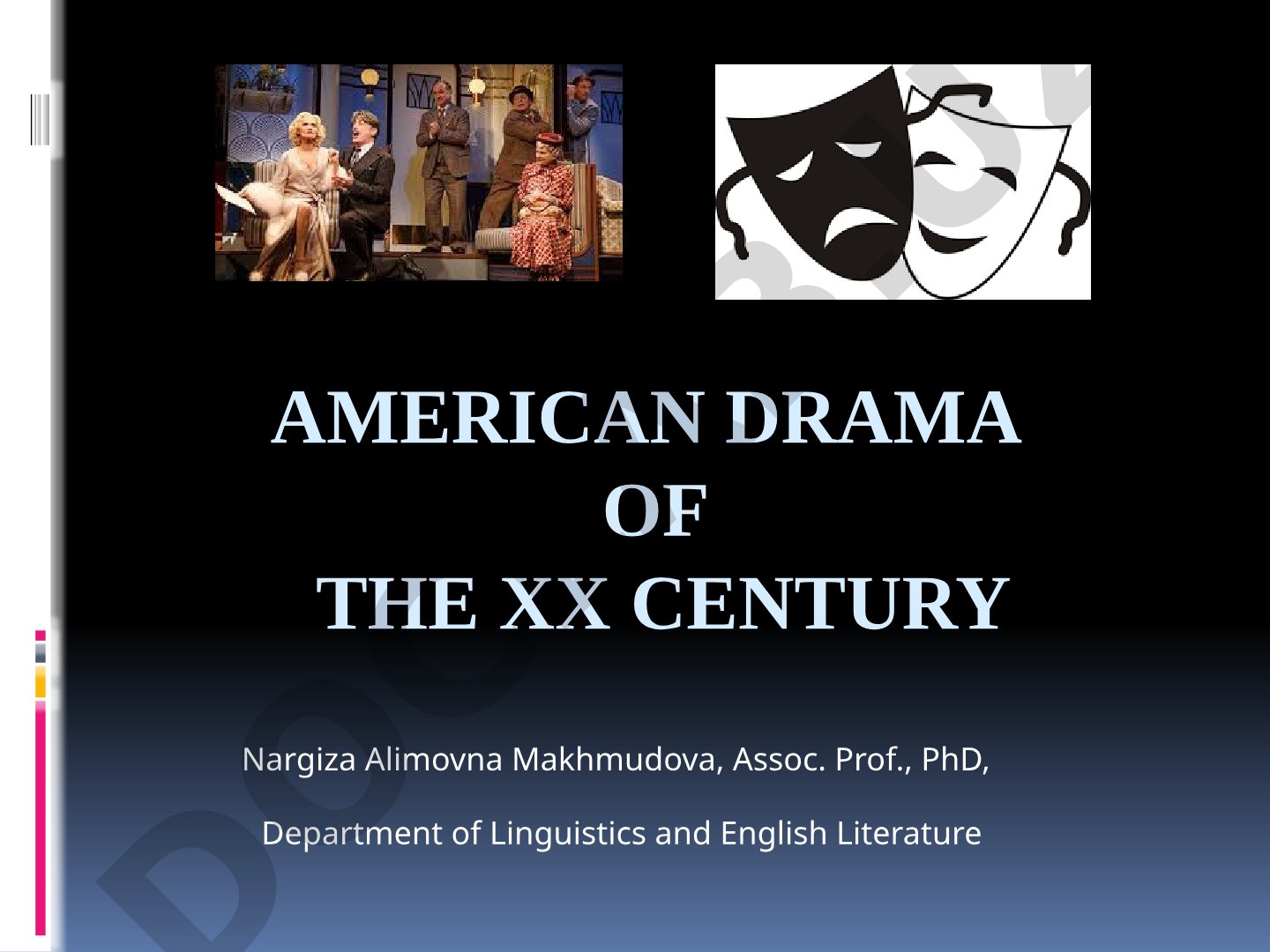 American drama of the 20th century