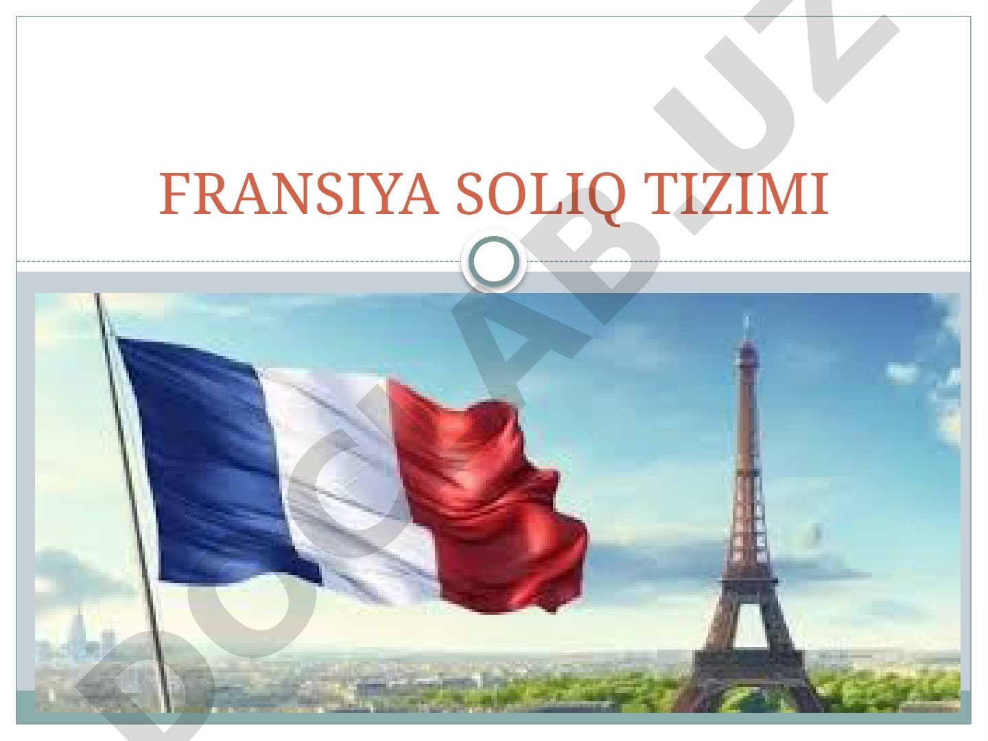 Fransiya soliq tizimi