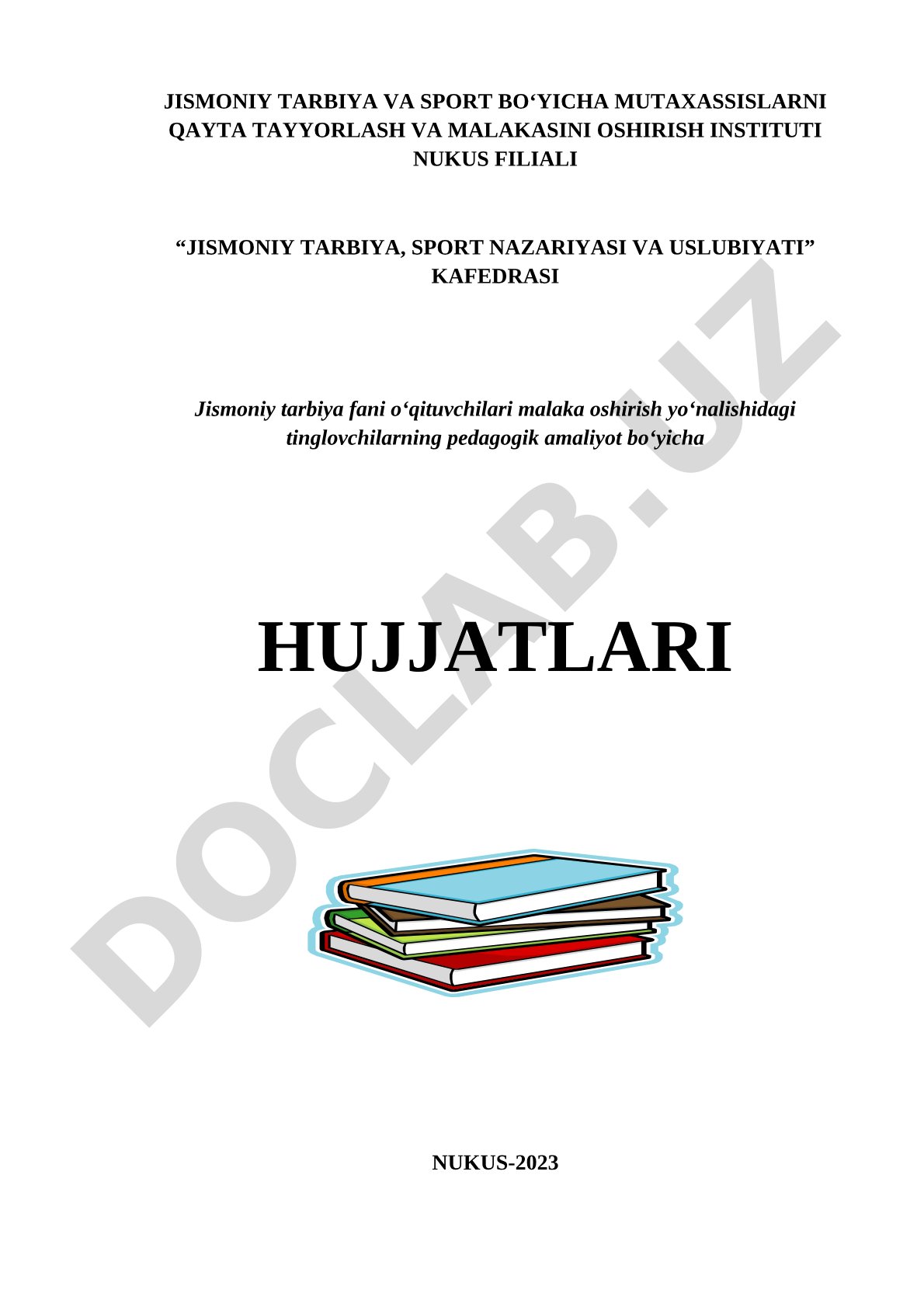 Jismoniy tarbiya fani o'qituvchilari malaka oshirish pedagogik amaliyoti