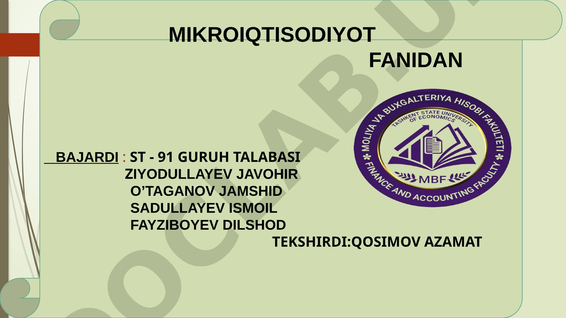Iste'molchi tanlovi nazariyasi: naflilik, befarqlik egri chiziqlari, byudjet chegarasi