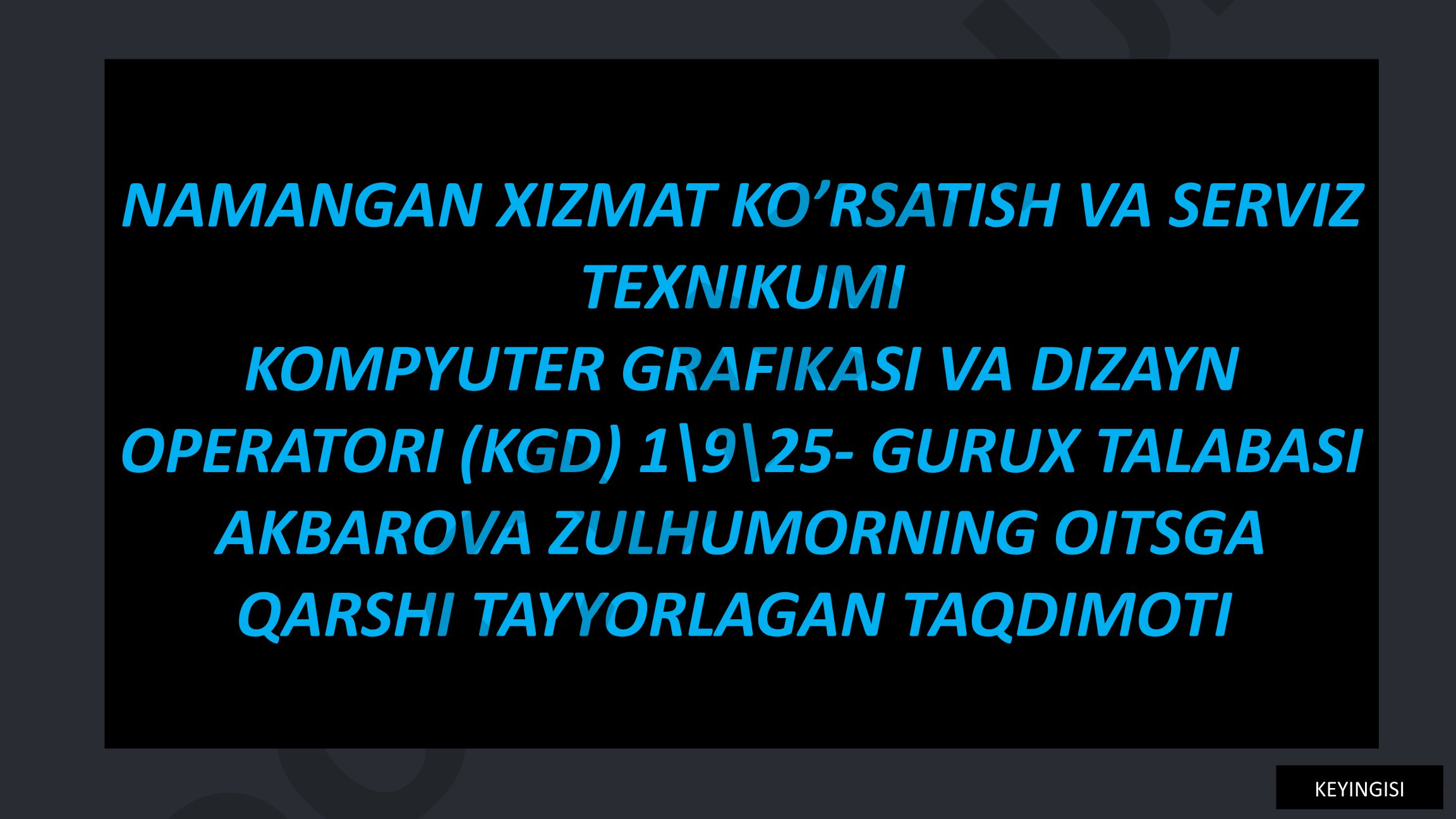 OITSga Qarshi Kurashish: Global va Milliy Harakat