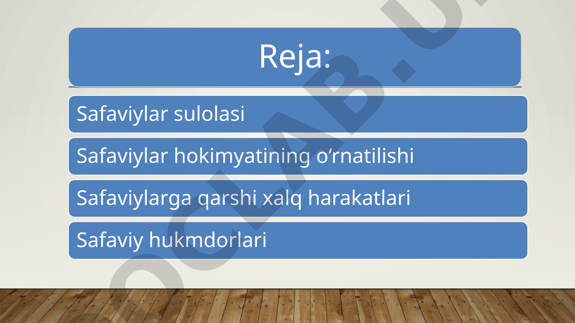 Safaviylar hokimiyatining o‘rnatilishi