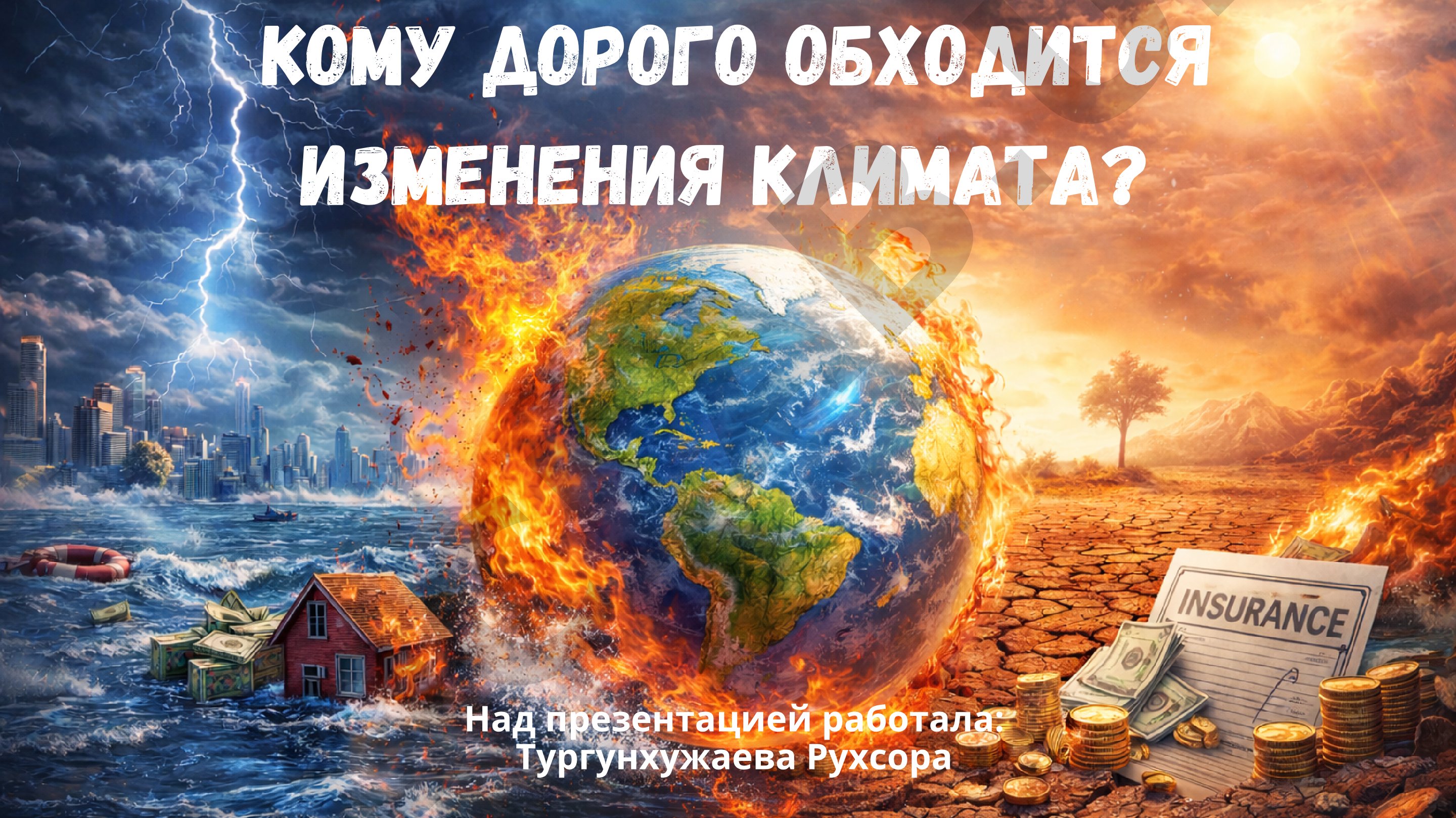 Кому дорого обходится изменения климата?