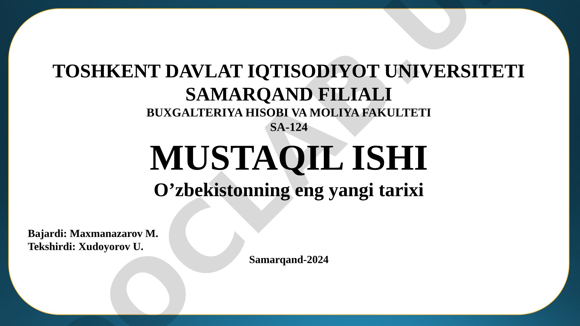 O'zbekiston va xalqaro siyosiy-huquqiy reytinglar