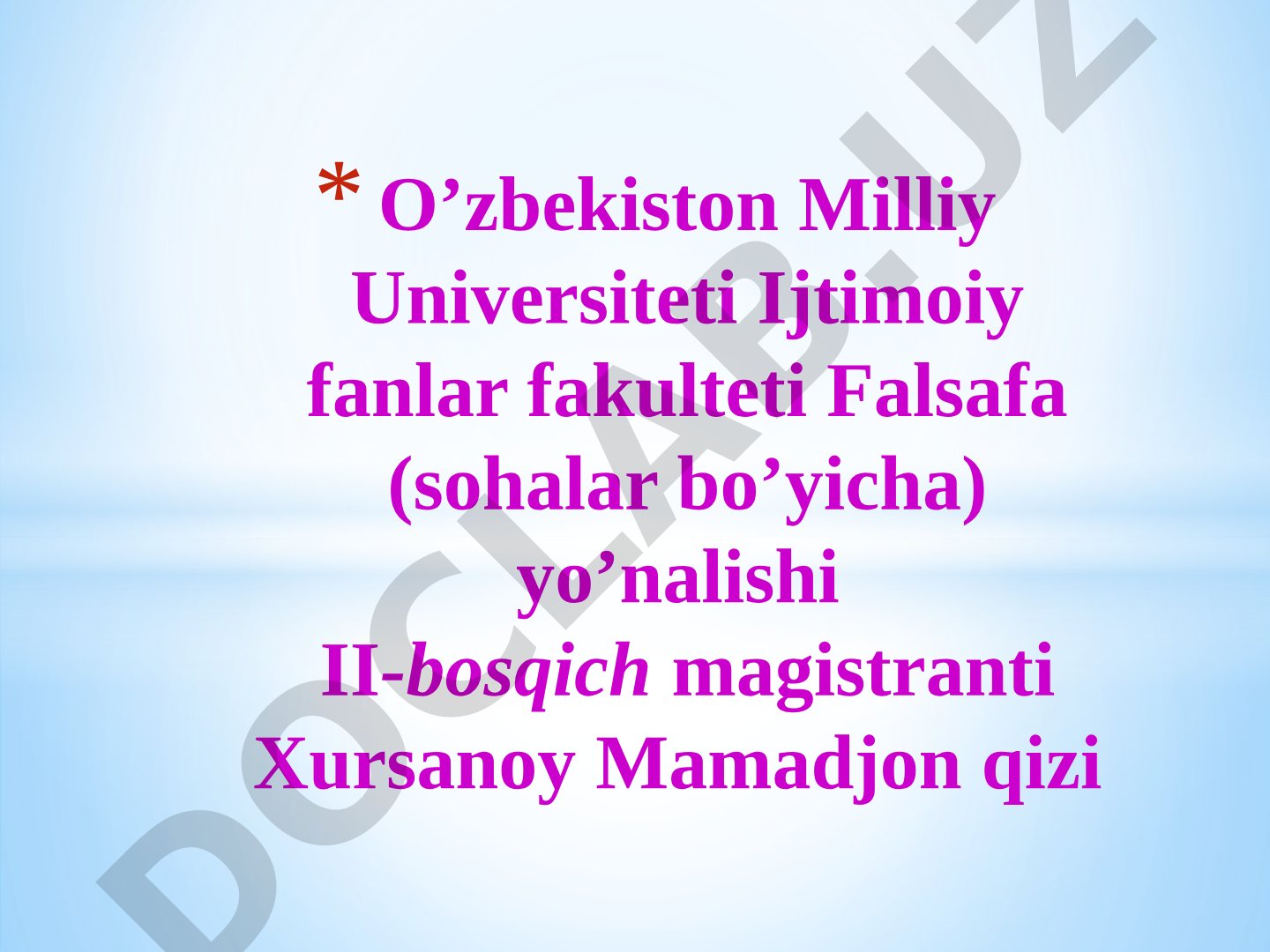 Noqulay vaziyatlardan chiqish