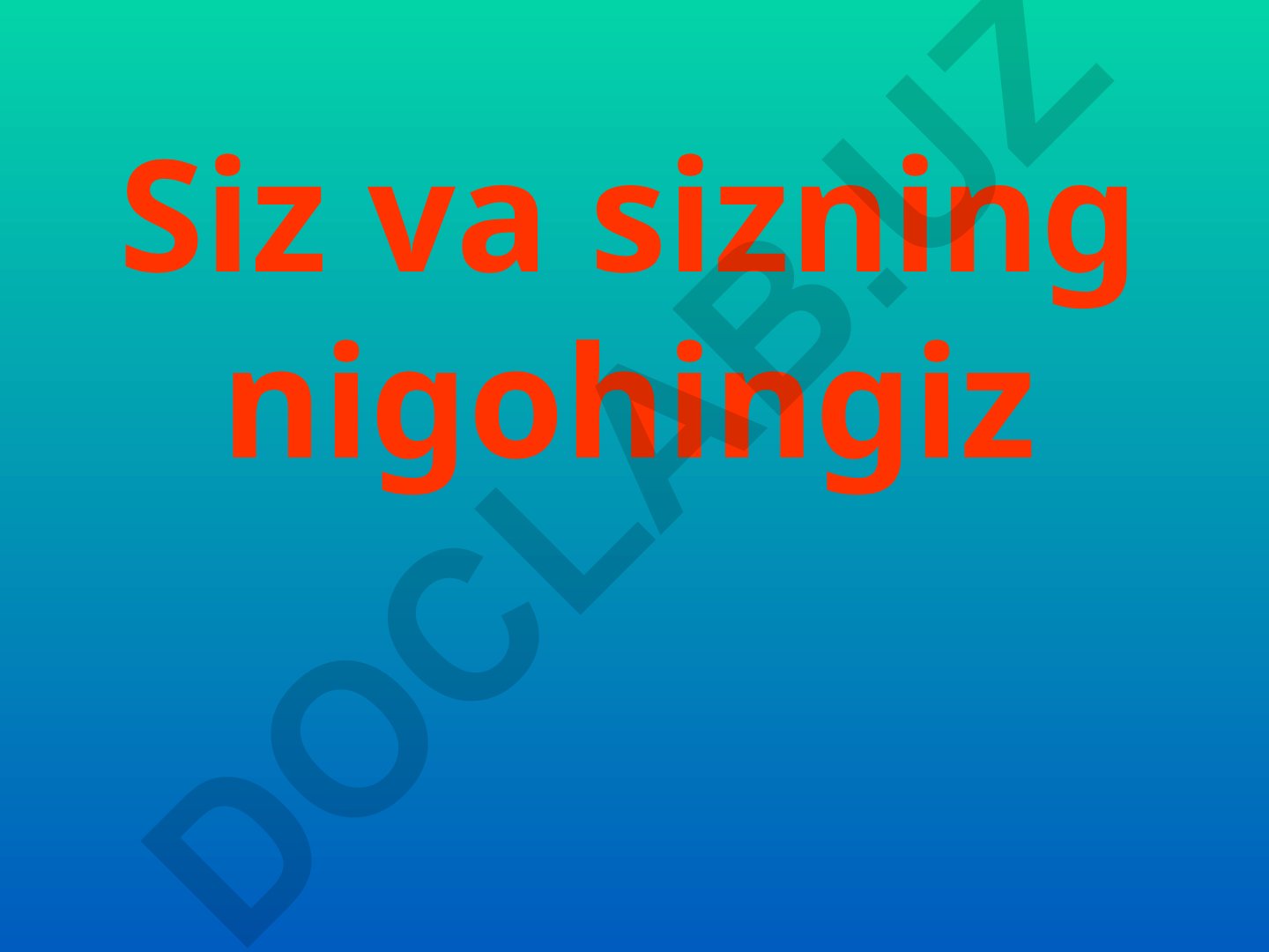 Psixologik test: ramzlar orqali shaxsiyat tahlili