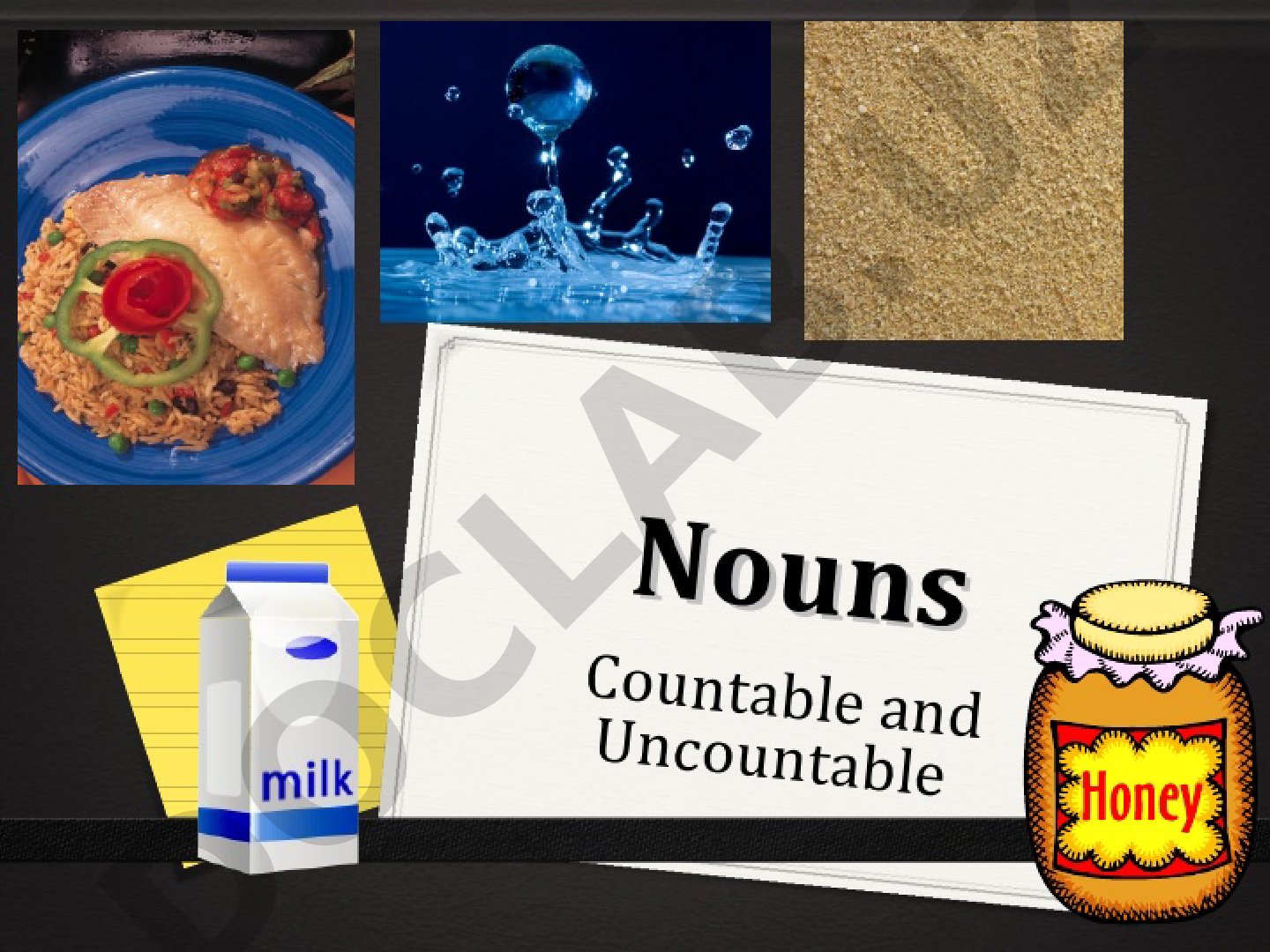 Countable and Uncountable Nouns in English