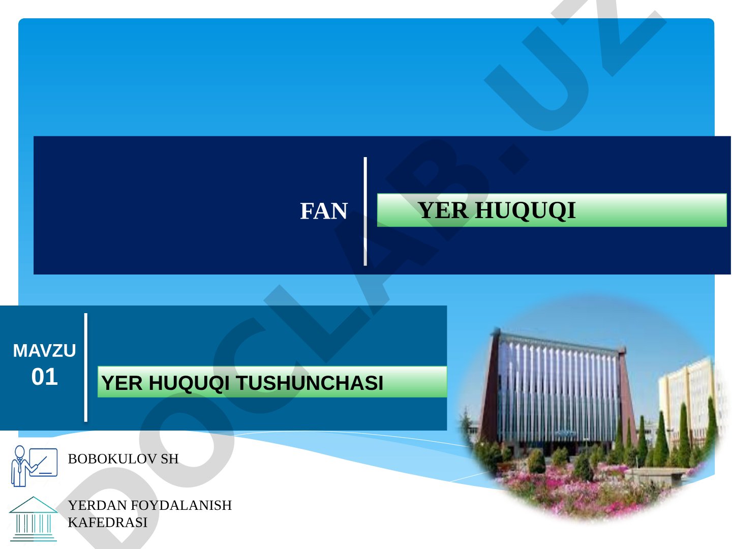 Yer huquqi tushunchasi