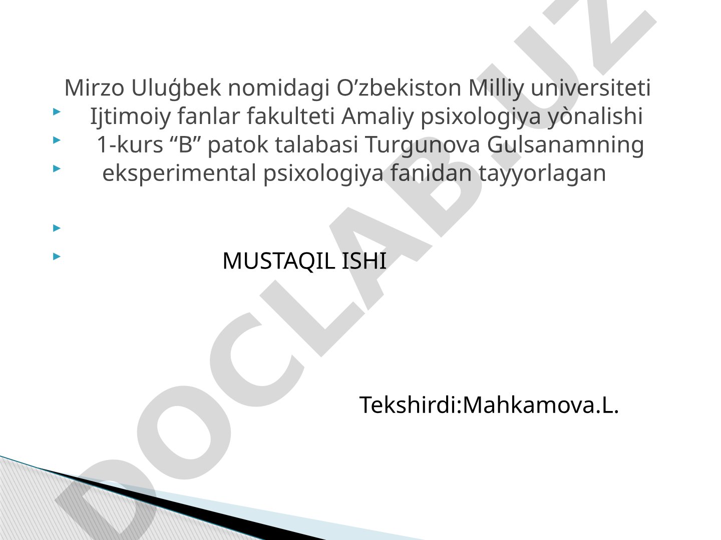 Gustav Fexner hayoti, psixofizika formulasi va panpsixizm haqida