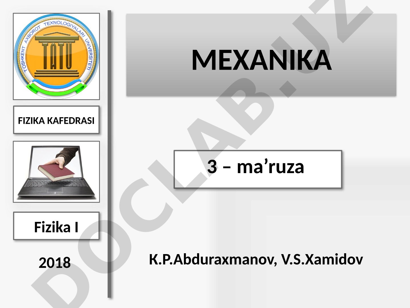 Nyuton qonunlari va mexanika asoslari