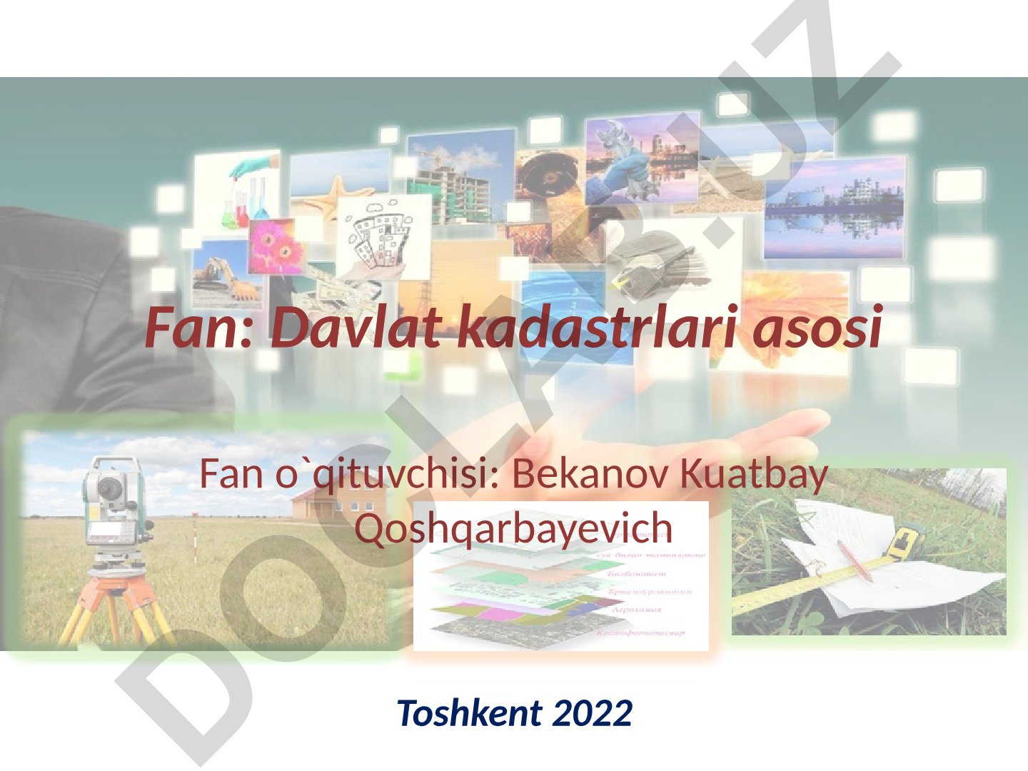 Aloqa obyektlari davlat kadastri
