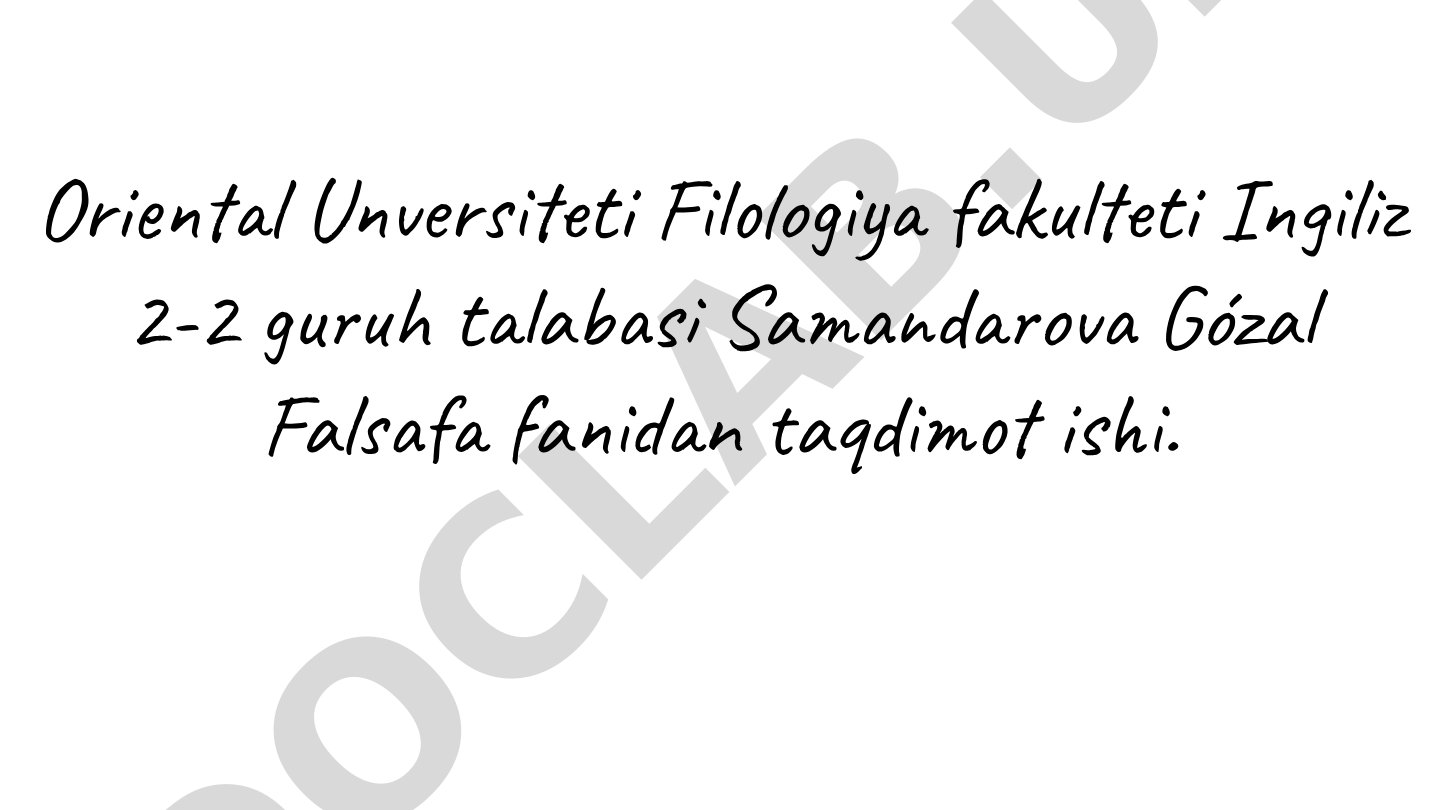 Falsafa asosiy qonun kategoriyalari