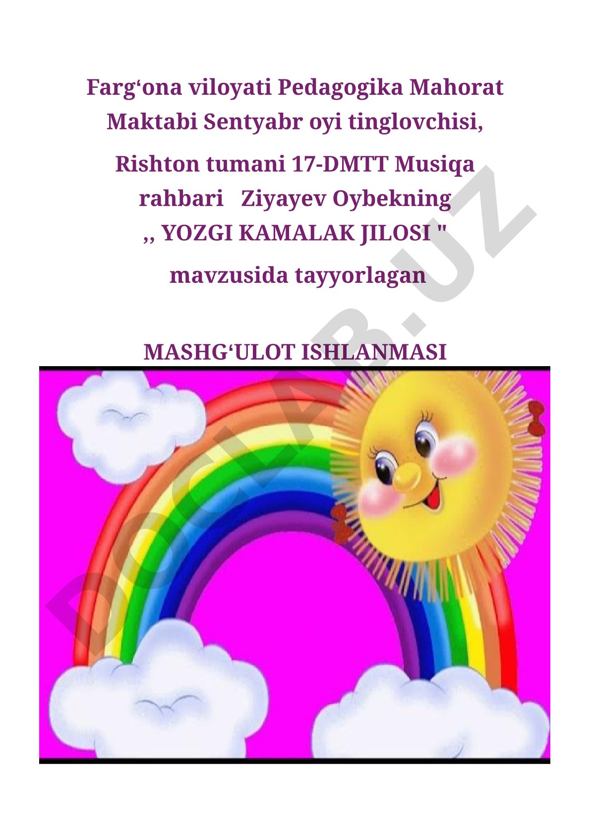 Yozgi kamalak jilosi