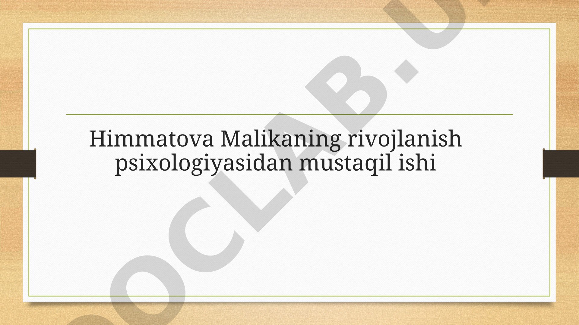 Psixologik rivojlanish bosqichlari: sezgi va fikrlash davrlari haqida