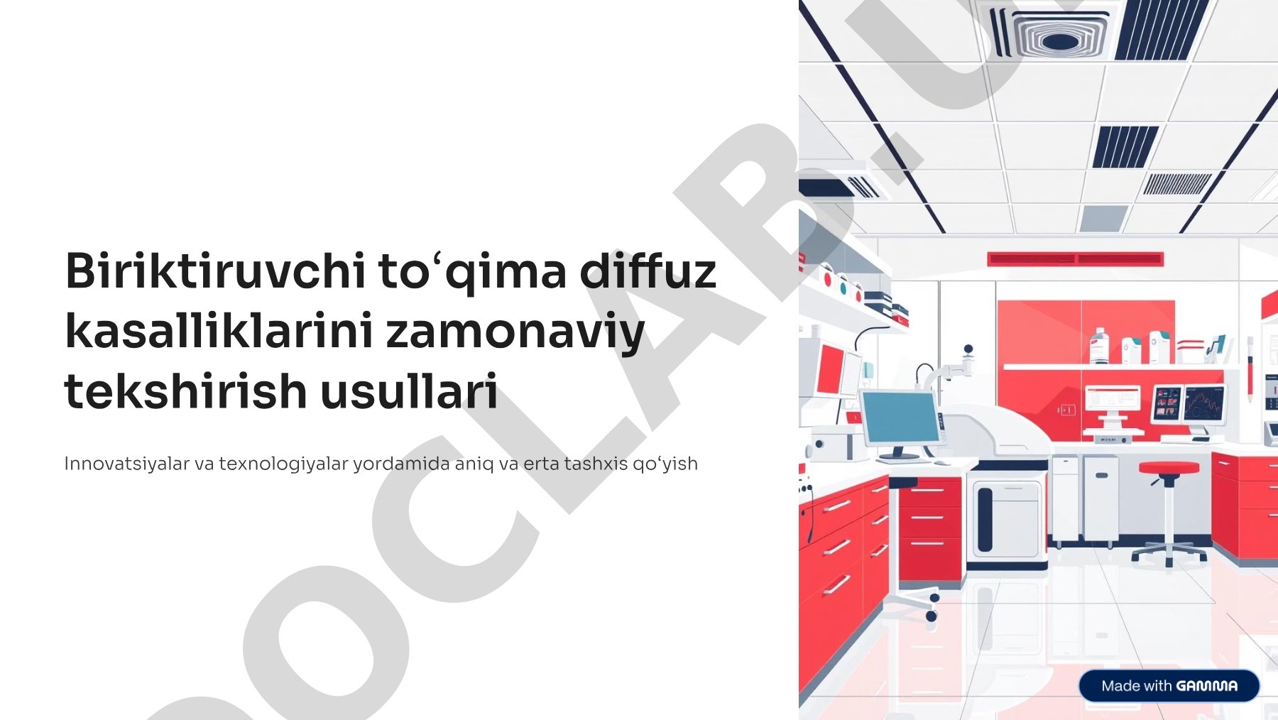 Biriktiruvchi to'qima diffuz kasalliklarini zamonaviy tekshirish usullari