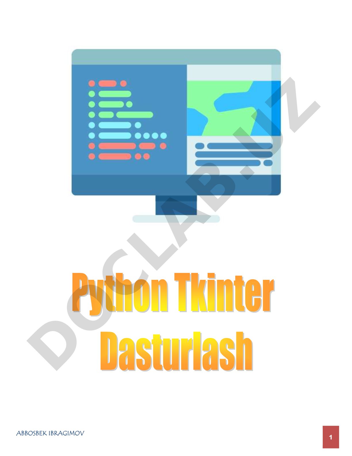 Tkinter dasturlash