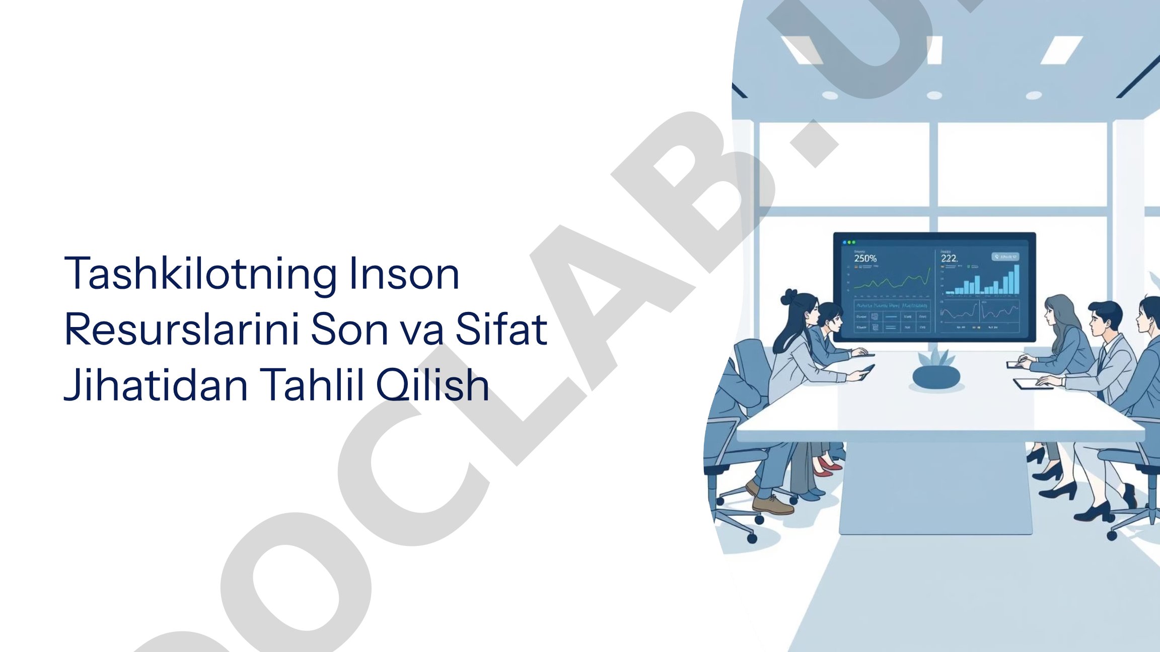 Tashkilotning Inson Resurslarini Son va Sifat Jihatidan Tahlil Qilish
