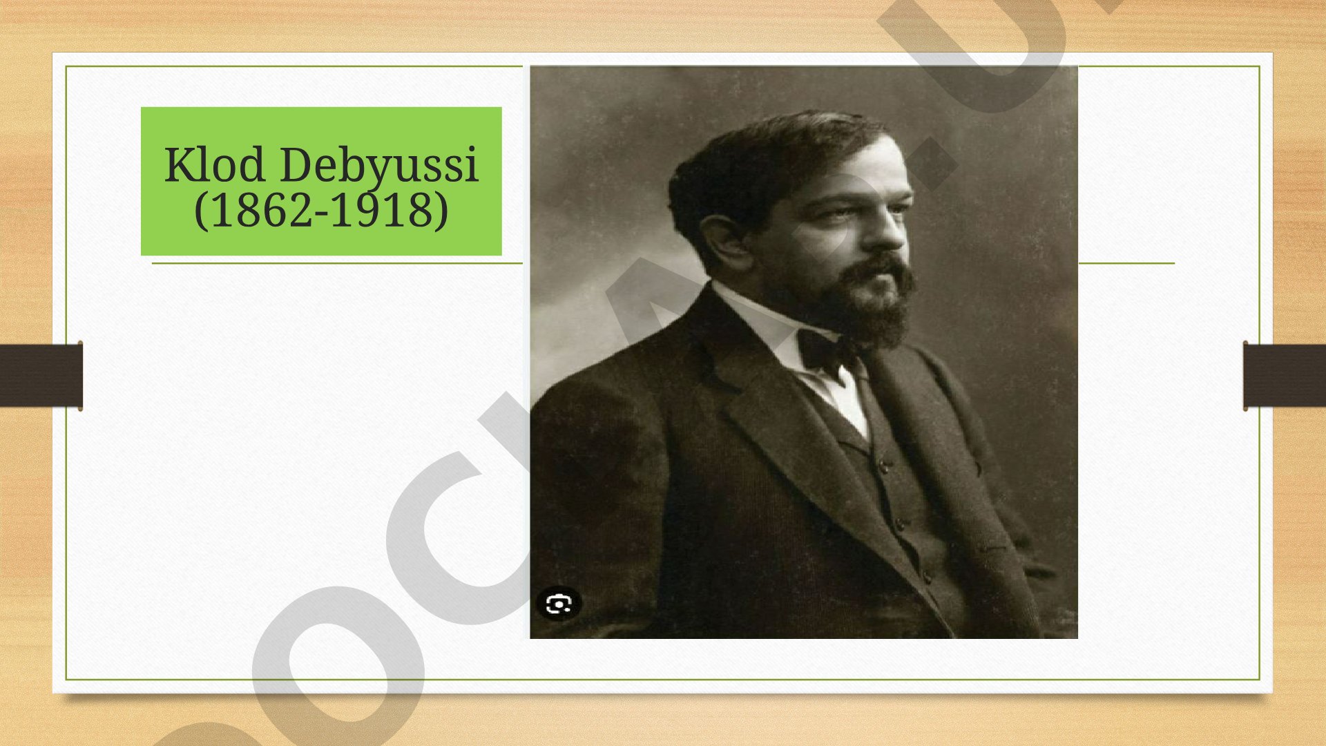 Kloyd Debyussining hayoti va ijodi