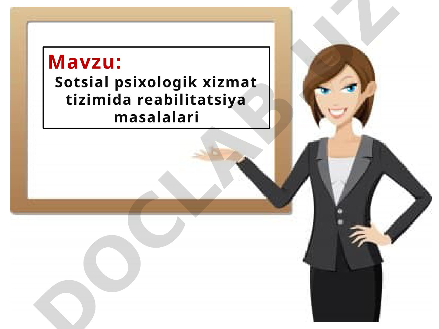 Sotsial psixologik xizmat tizimida reabilitatsiya masalalari