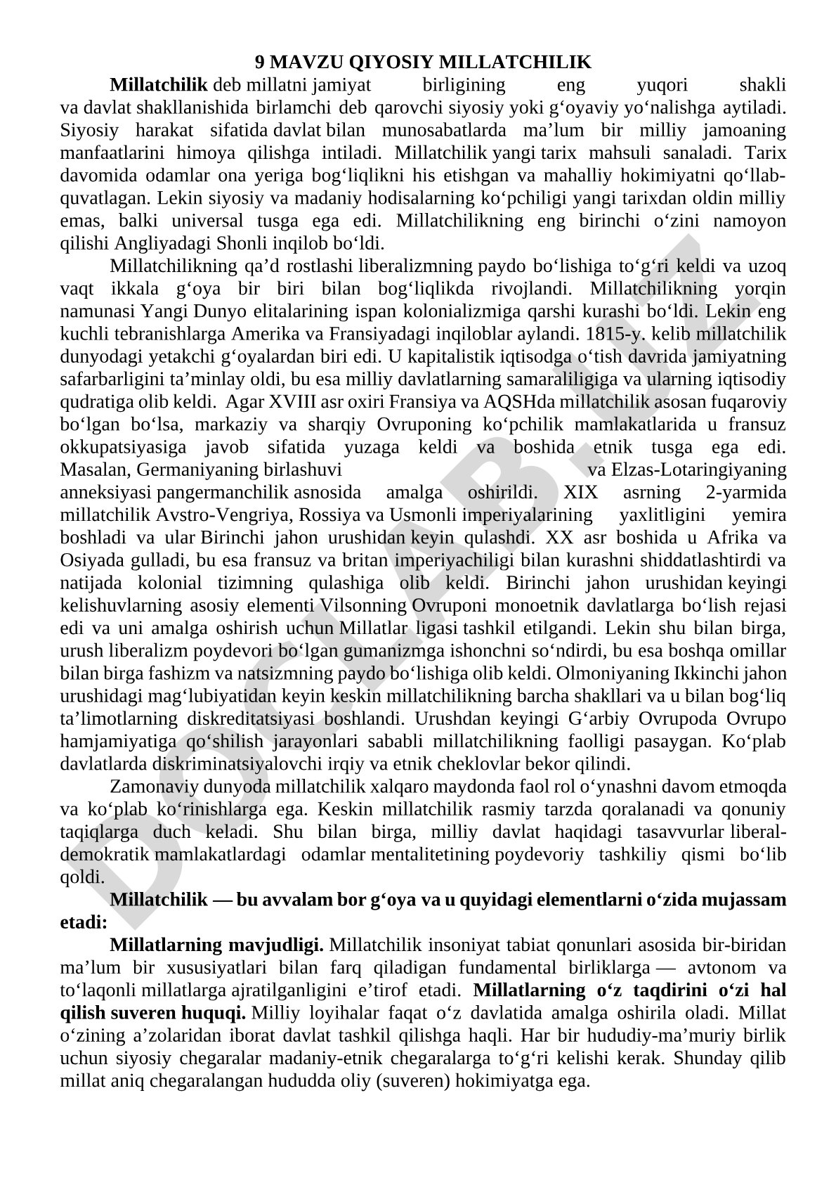 Qiyosiy millatchilik