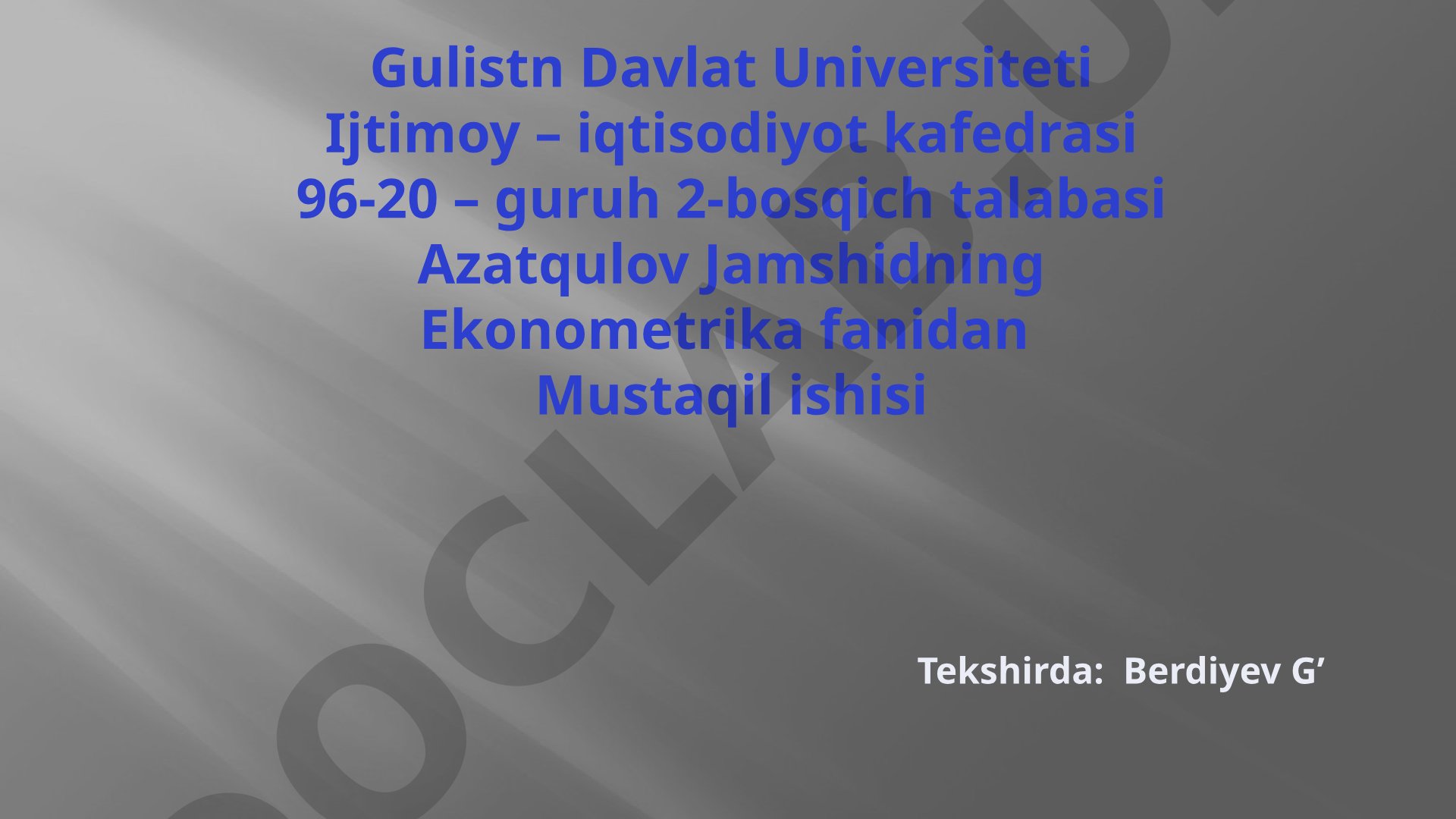 Kompyuter, elektron va optik maxsulotlar ishlab chiqarish