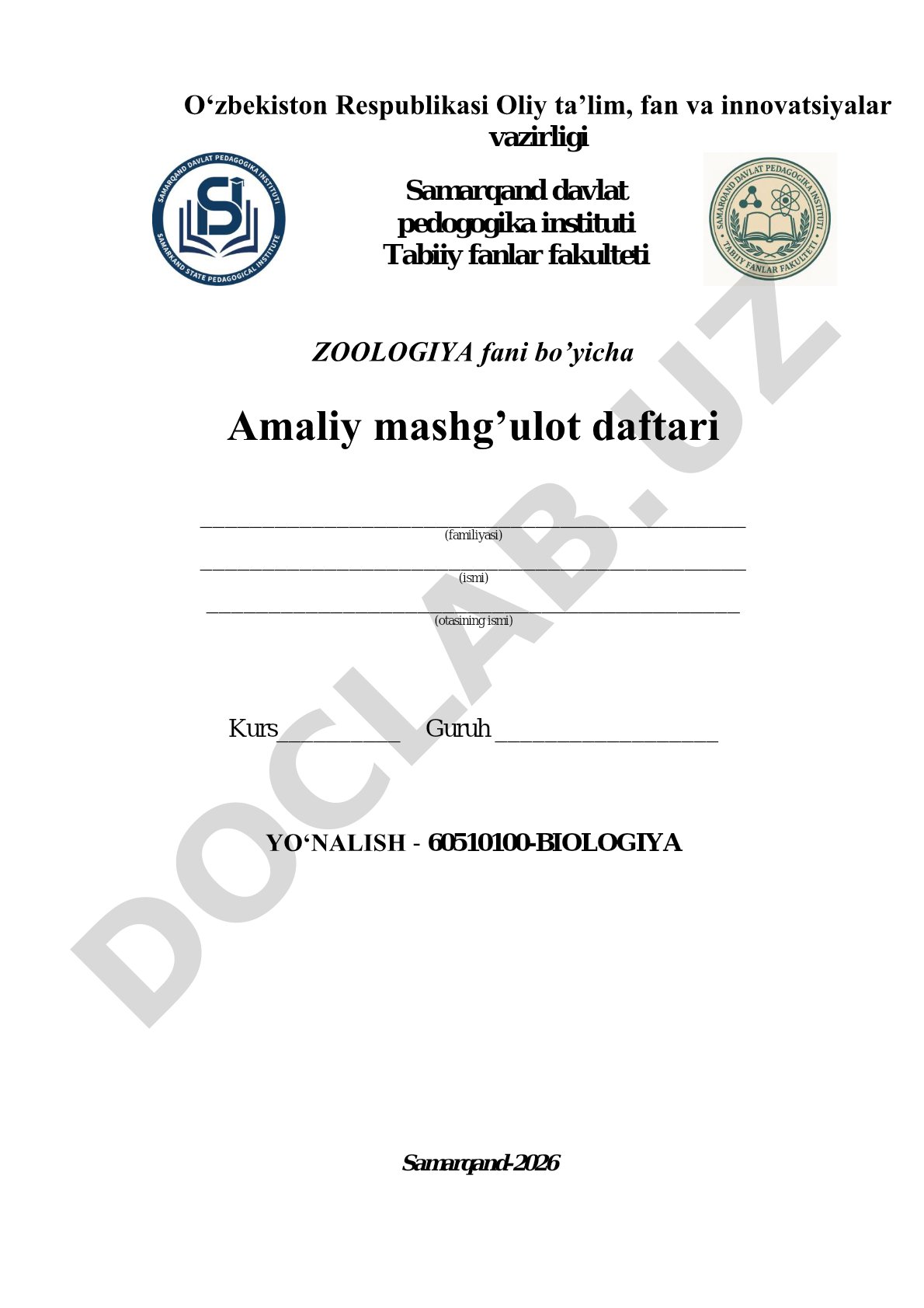 Boshxordalilar sinfi. Lansetnikning embryonal rivojlanishi