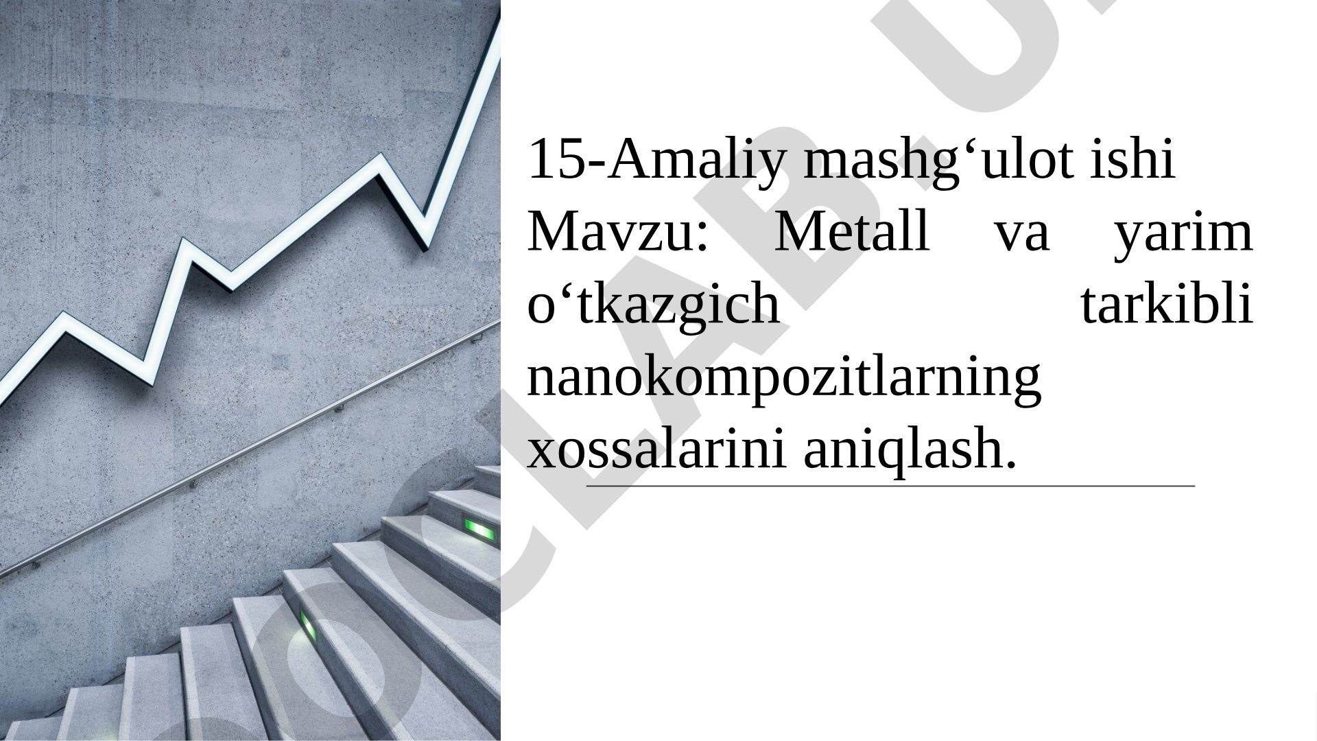 Metall va yarim o‘tkazgich tarkibli nanokompozitlarning xossalarini aniqlash