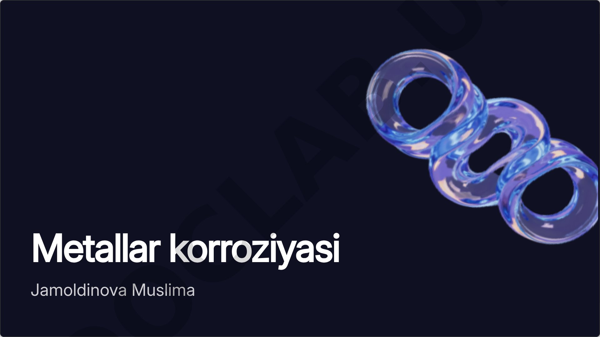 Metallar korroziyasi