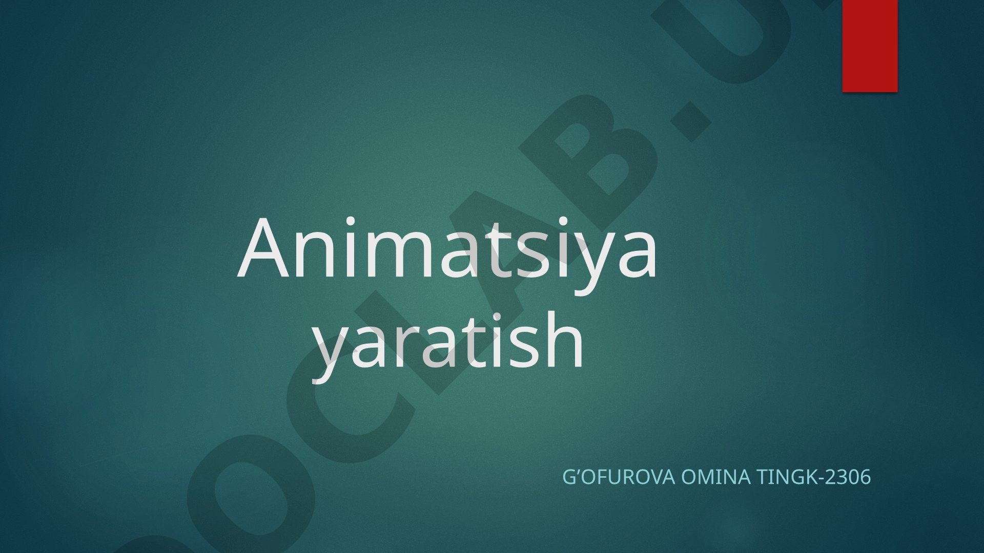 Animatsiya yaratish jarayoni va Adobe Character Animator dasturi imkoniyatlari haqida