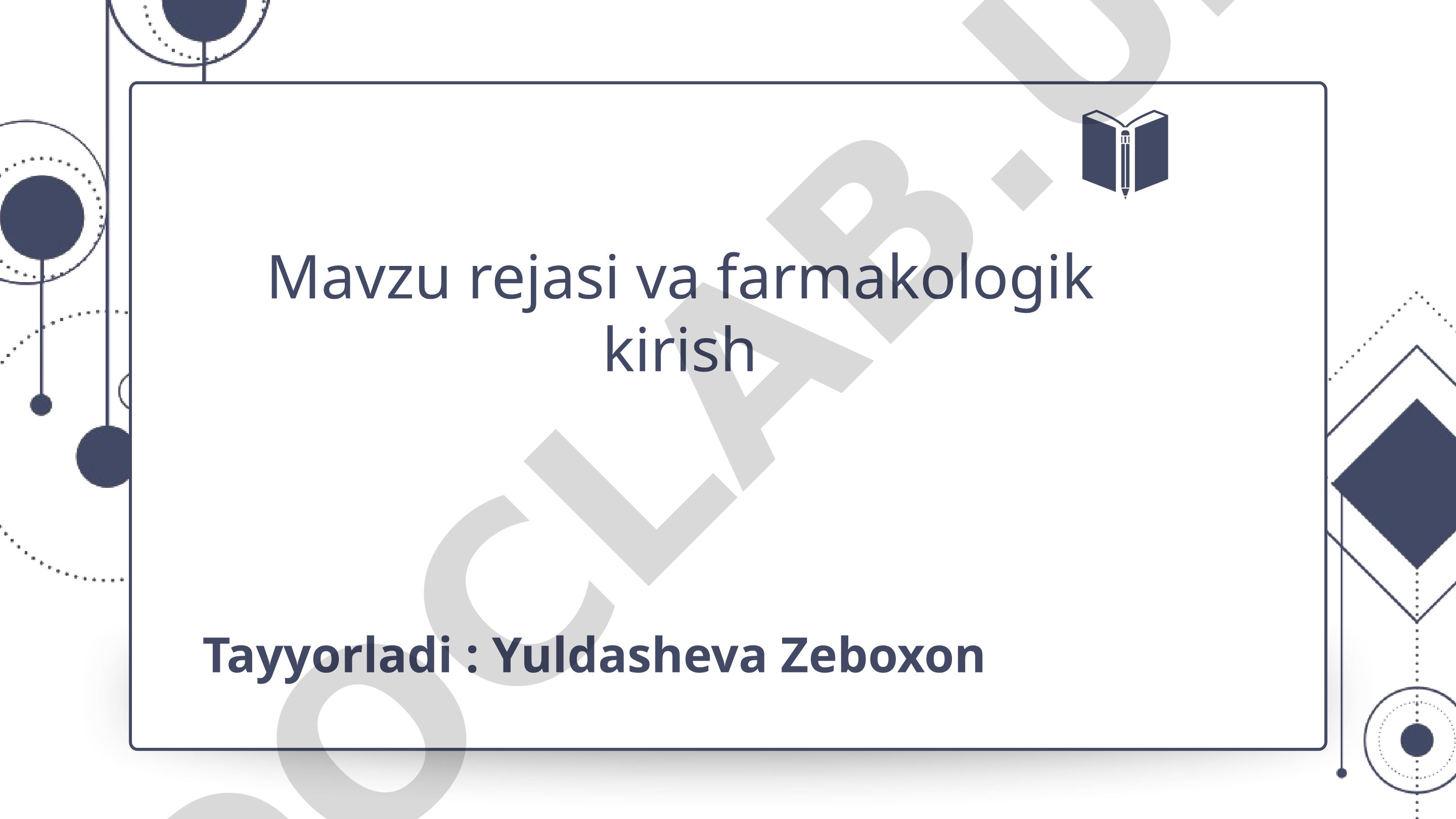 Antibiotiklarning boshqa dorilar bilan o'zaro ta'sir mexanizmlari