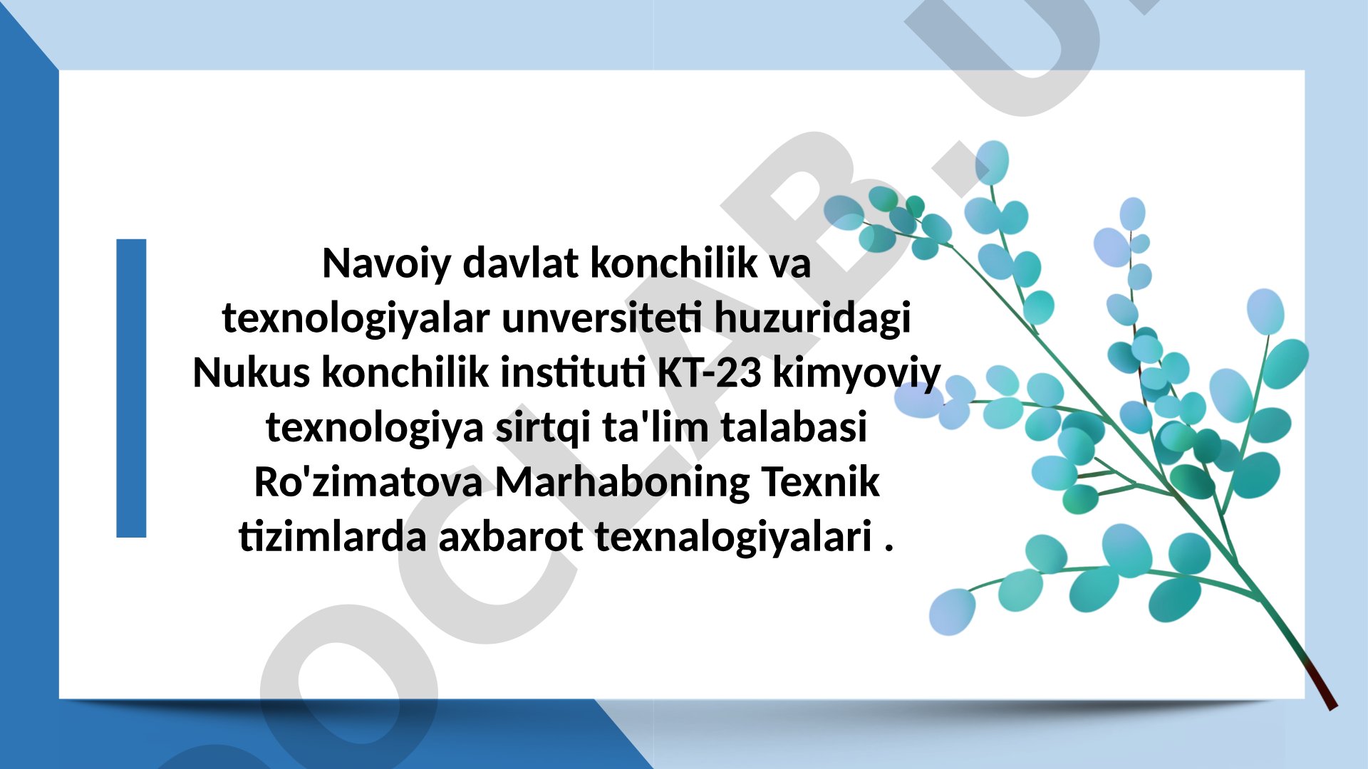 Eksport tizimlarini bashqaruvdagi o'rni va ularni iqtisodiyot tarmoqlarida qo'llash