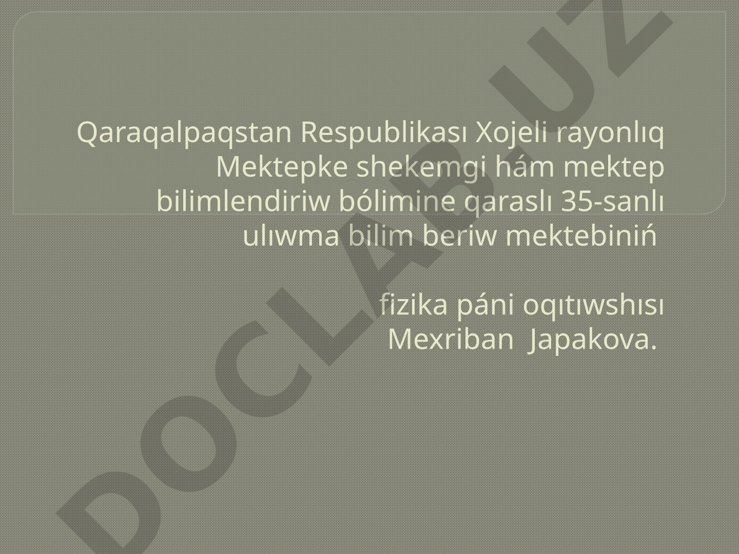 Suyıqlıq hám gazlarda basimnıń jetkeriliwi