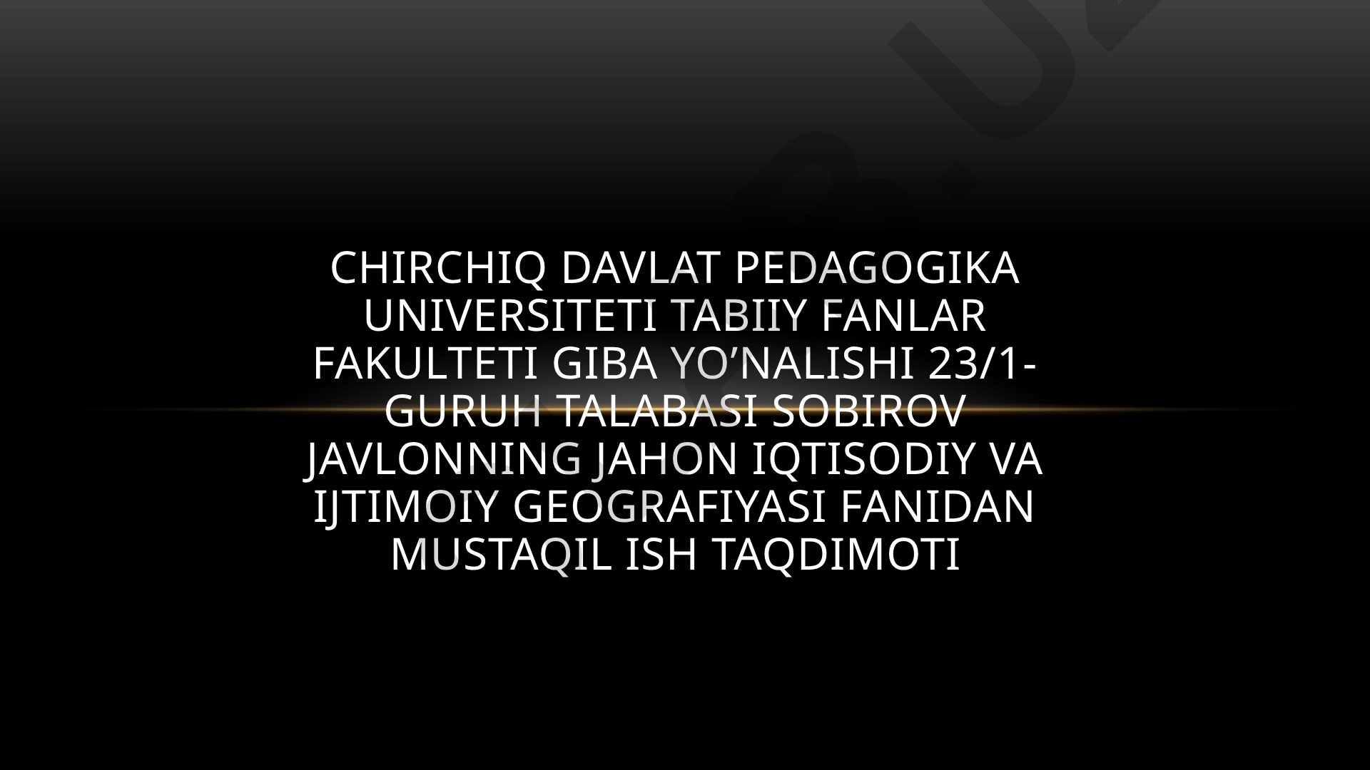 Falastin davlati: geografiyasi, iqtisodiyoti va tuzumi