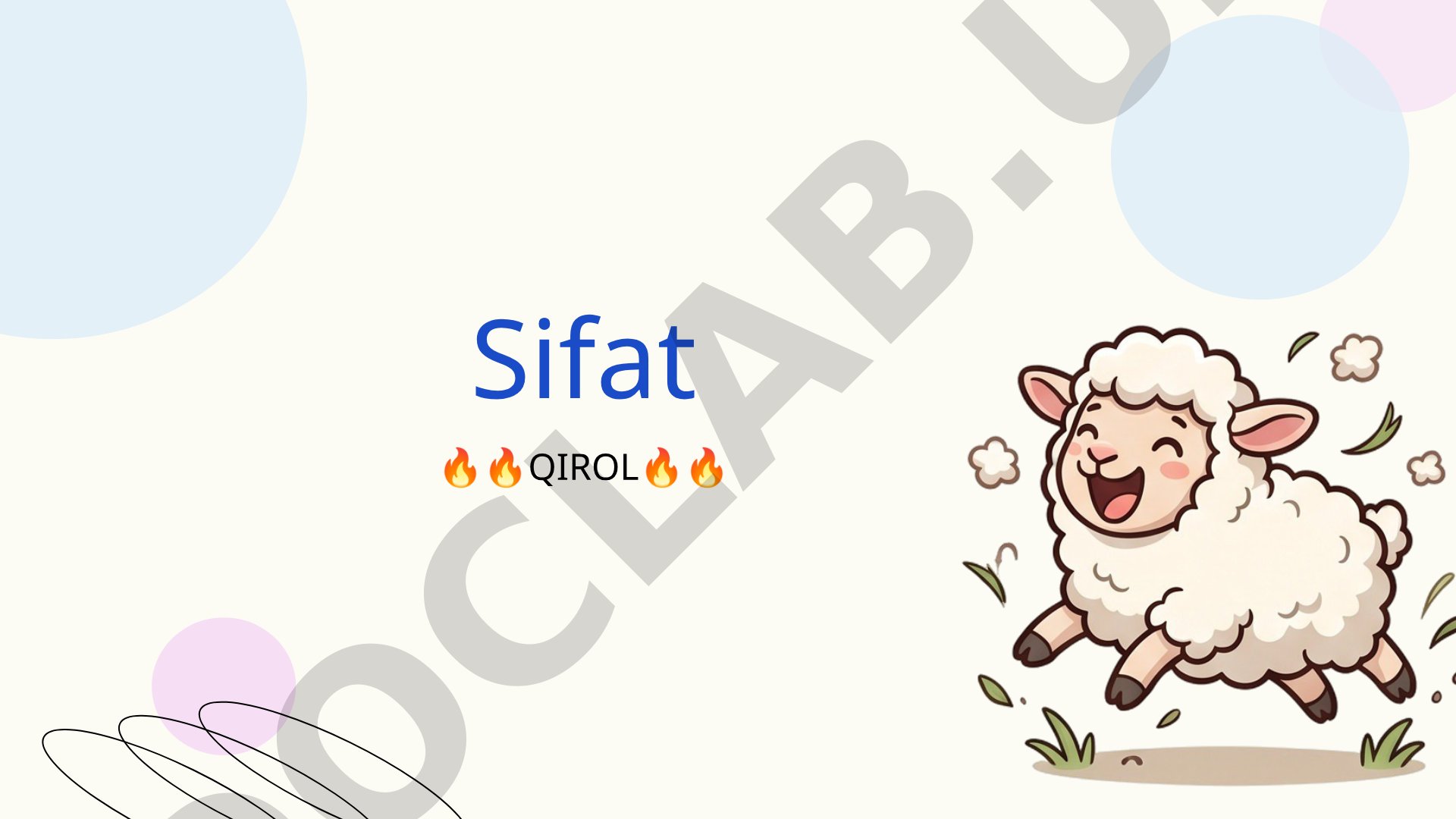 Sifat tushunchasi, turlari va aniqlash usullari