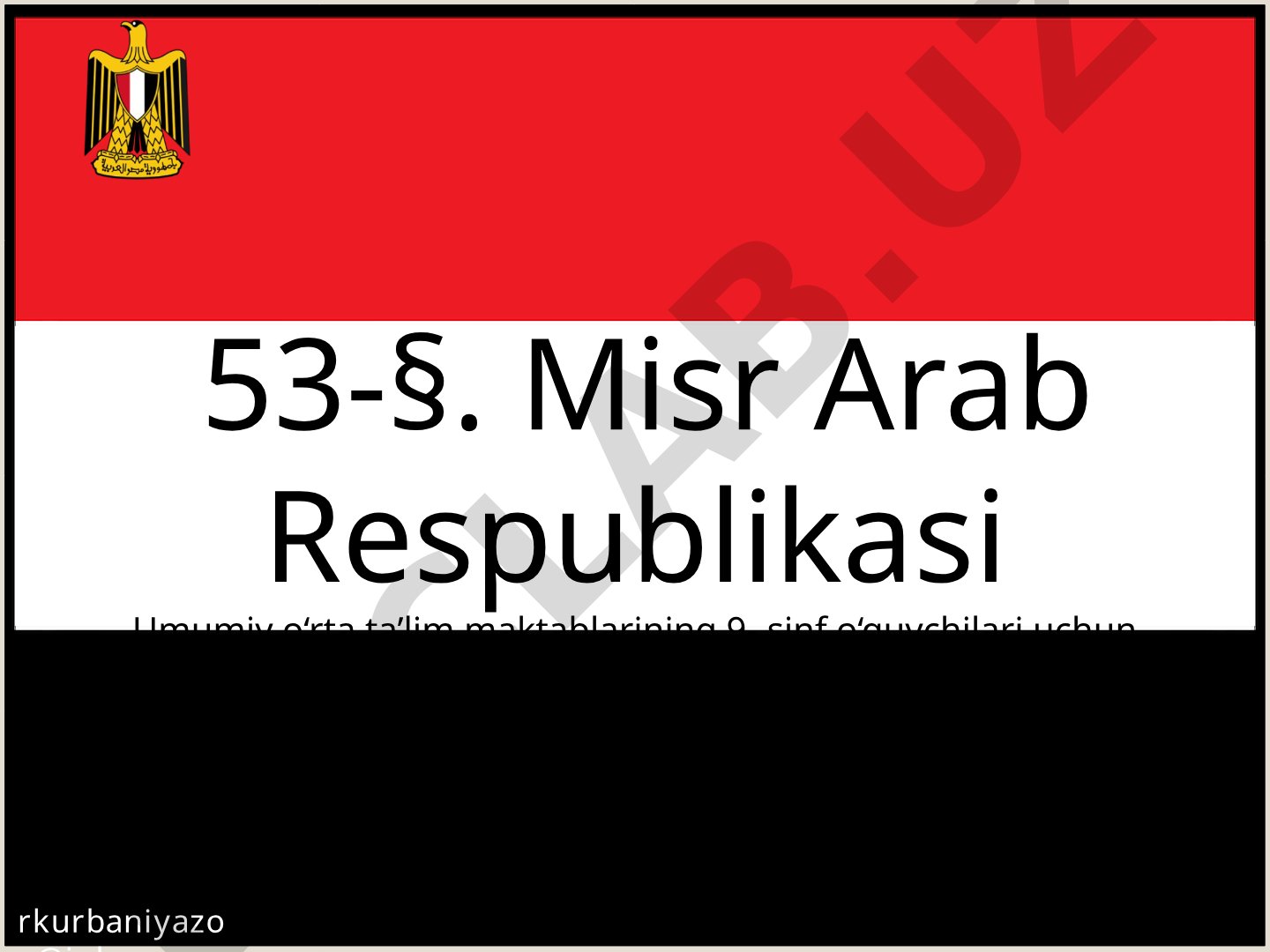 Misr Arab Respublikasi