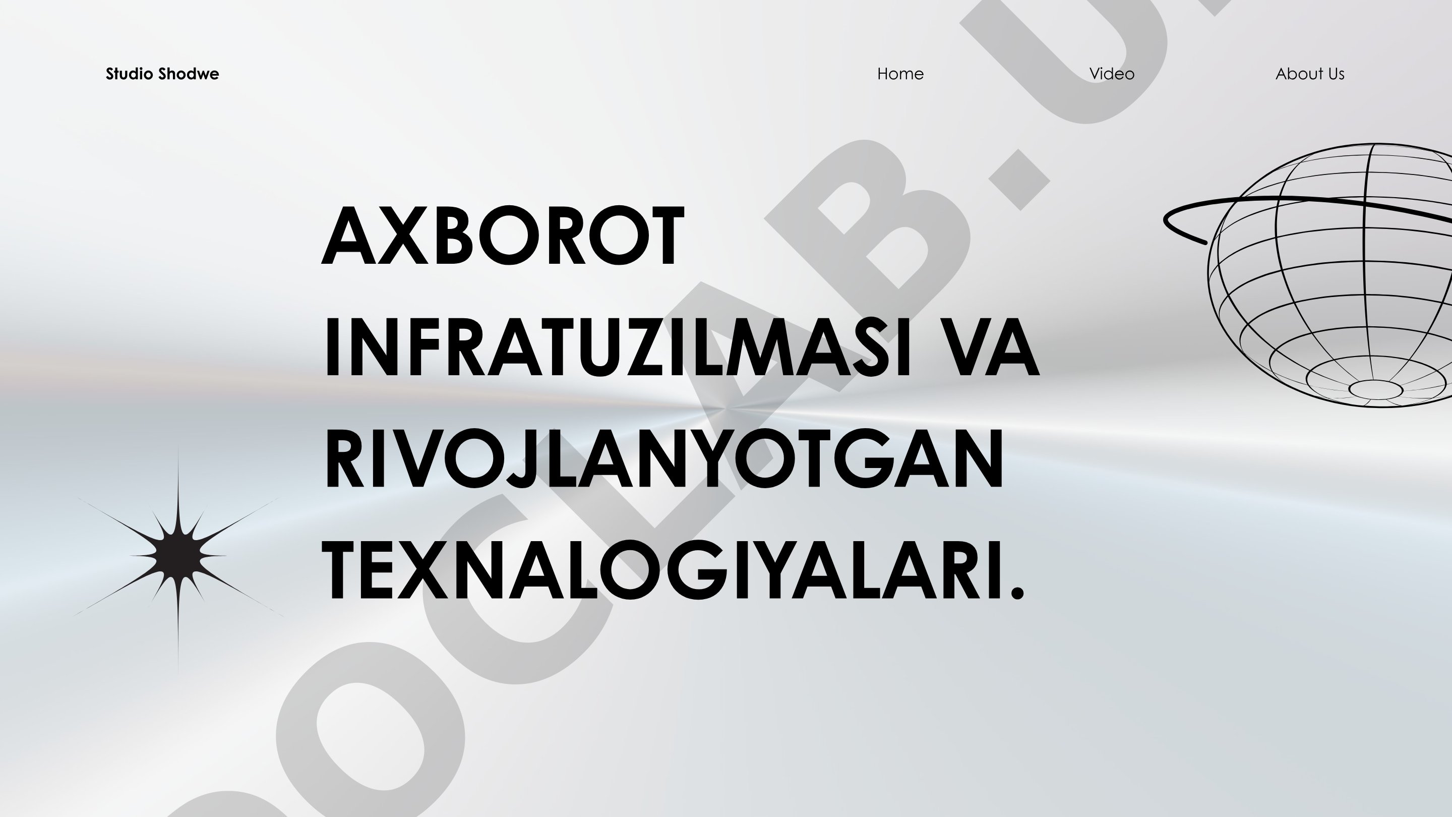Axborot infratuzilmasi va rivojlanyotgan texnalogiyalari