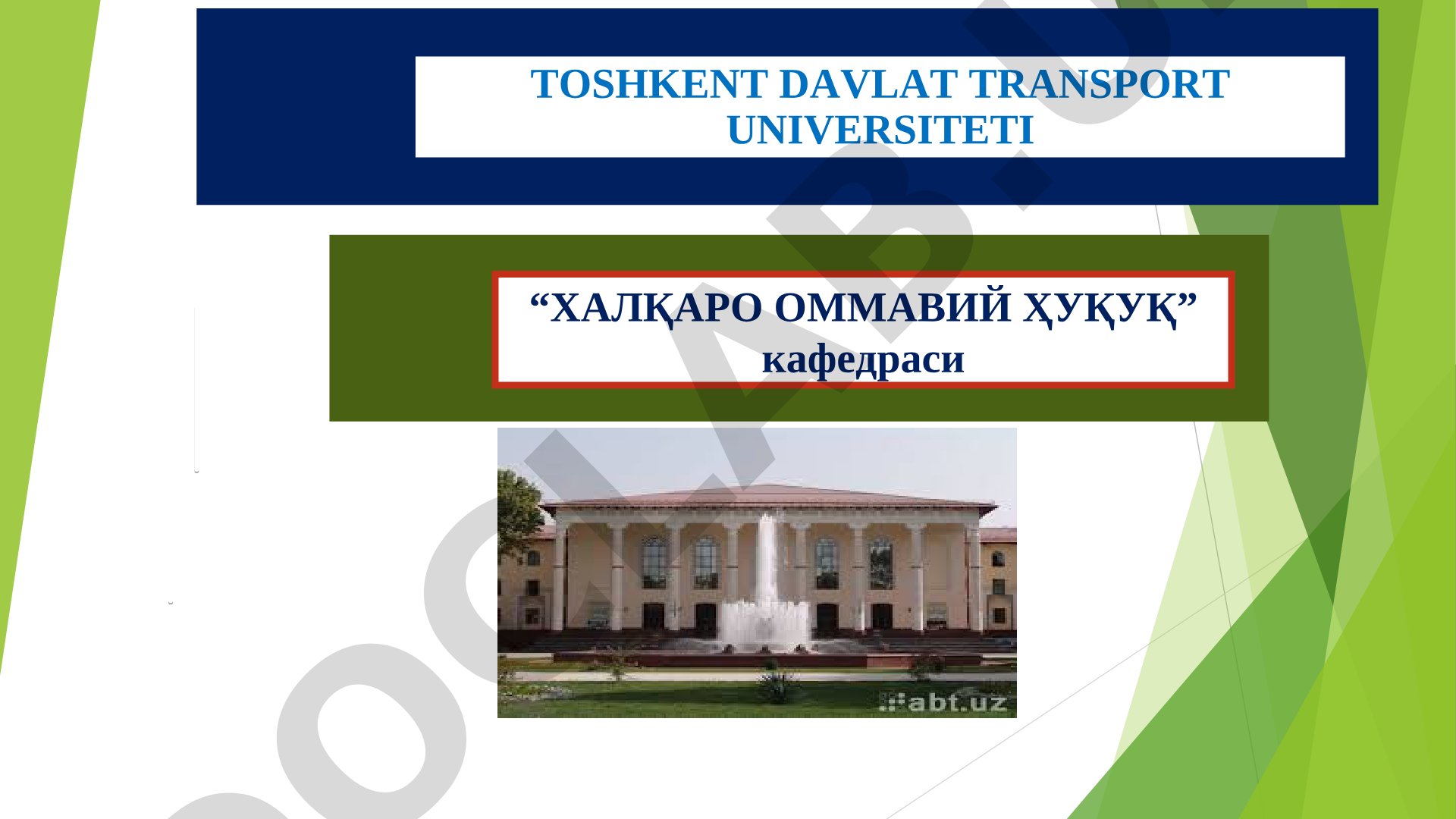 Ўзбекистон Республикасида таълим соҳасида амалга оширилган ислоҳотлар
