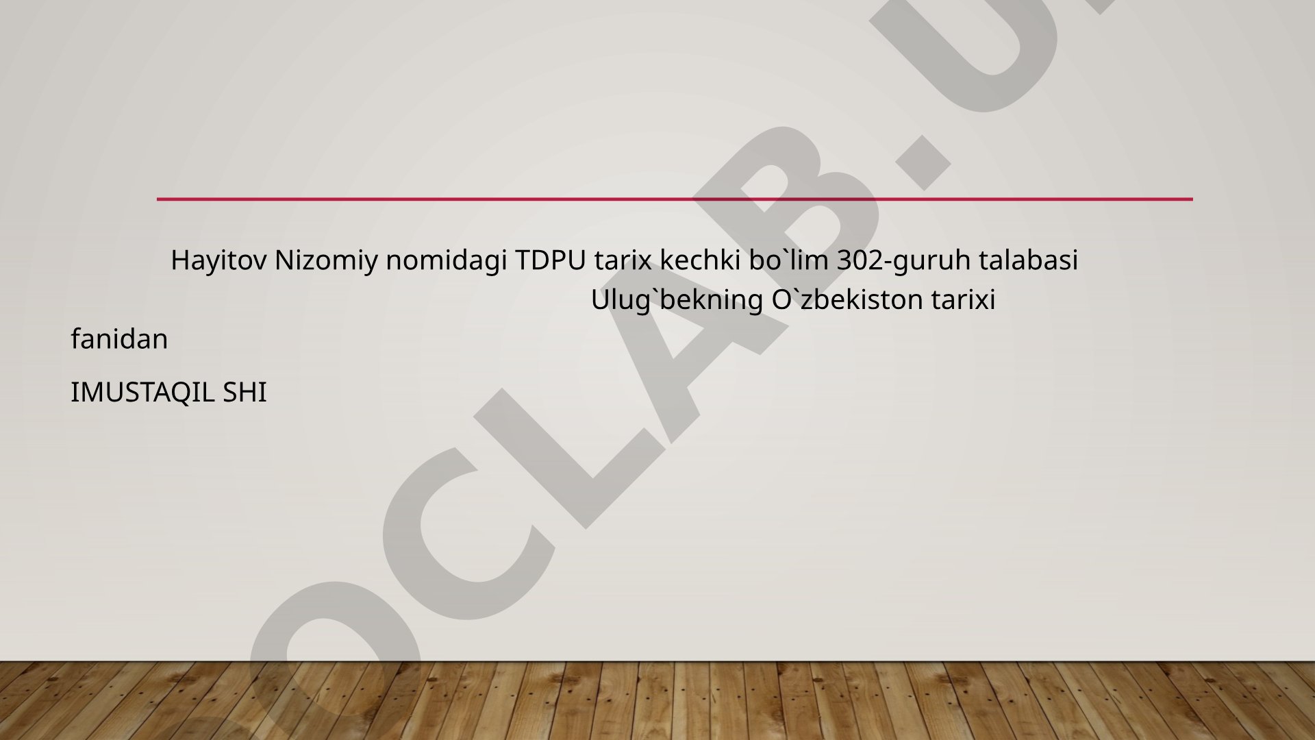 O’zbekistonda yer-suv Islohotlari