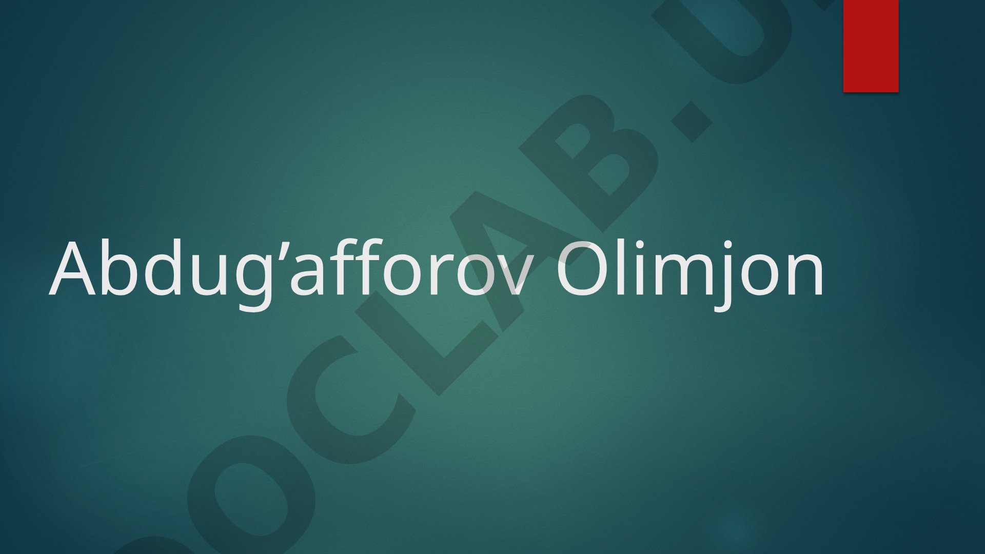 Milliy tarbiyaning asosiy tamoyillari. Boshlang’ich sinflarda ,,Tarbiya” fanini o’qitish
