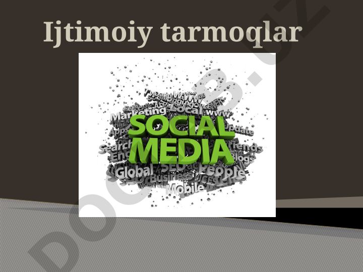 Ijtimoiy tarmoqlar va ularning afzalliklari