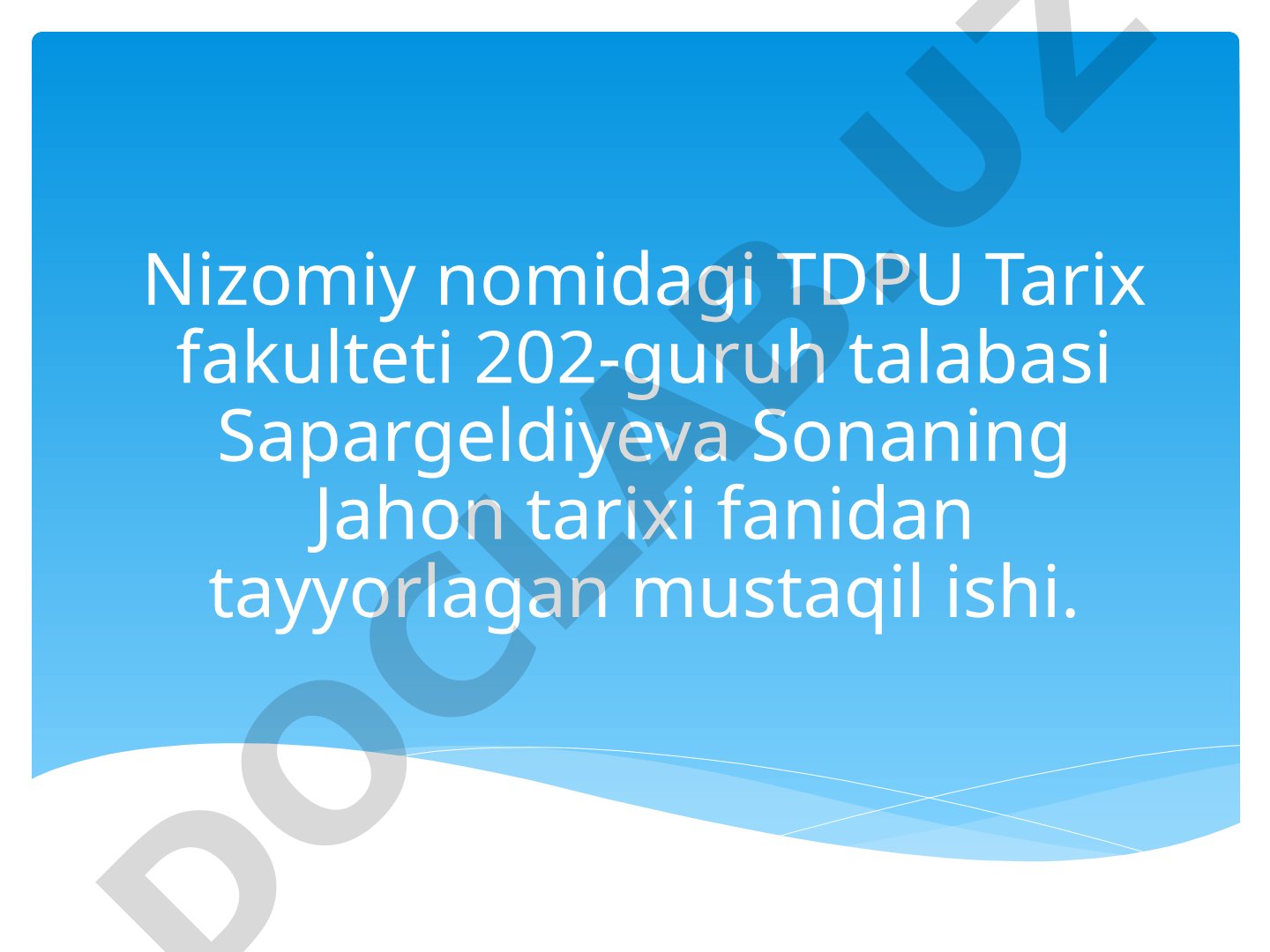 Geografik kashfiyotlar tarixi va uni o'rganish